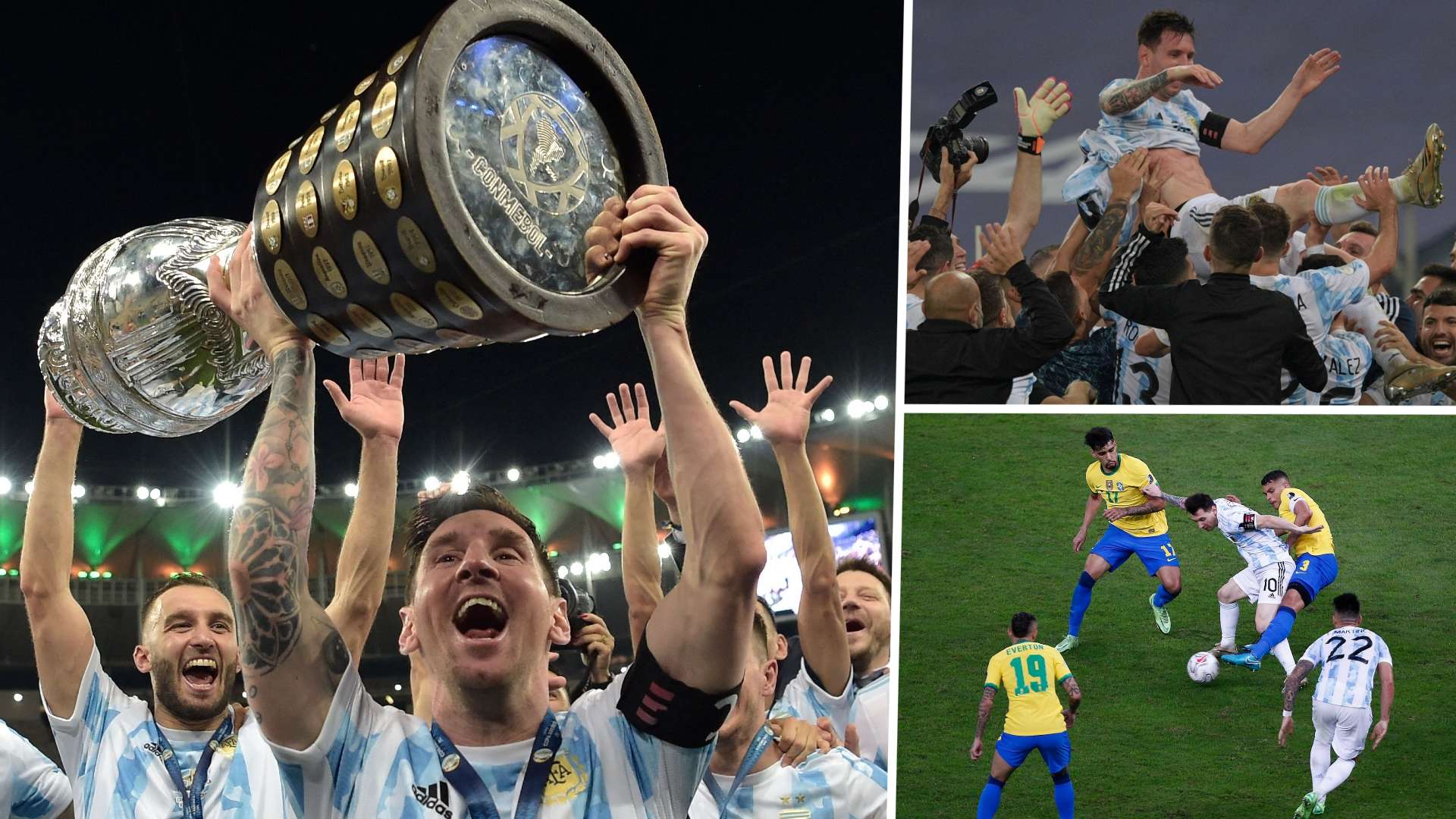 Lionel Messi, Argentina vs Brasil