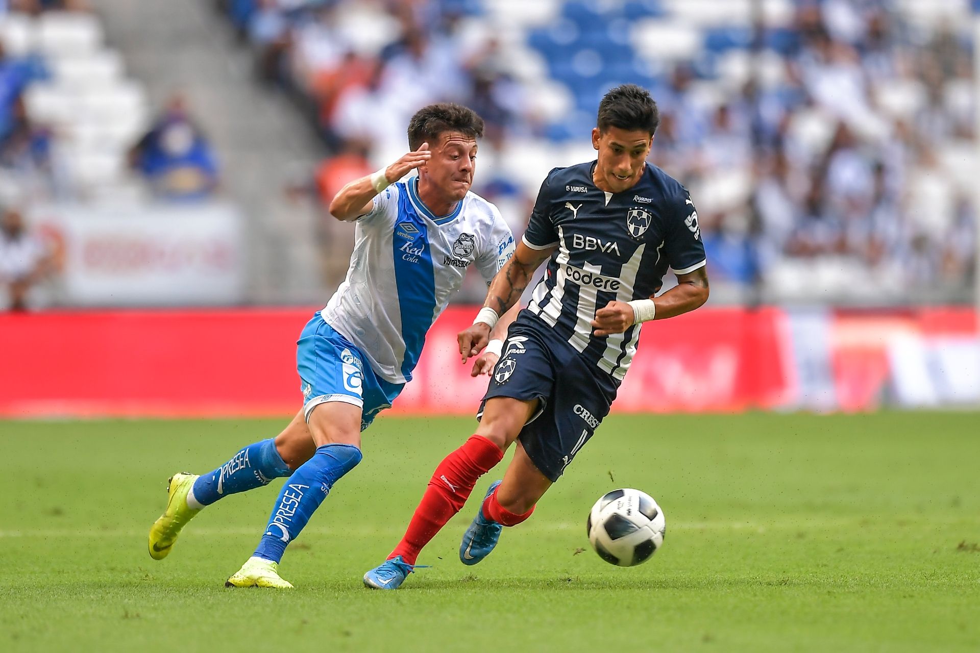 Maxi Meza, Pablo Parra Monterrey Puebla Apertura 2021