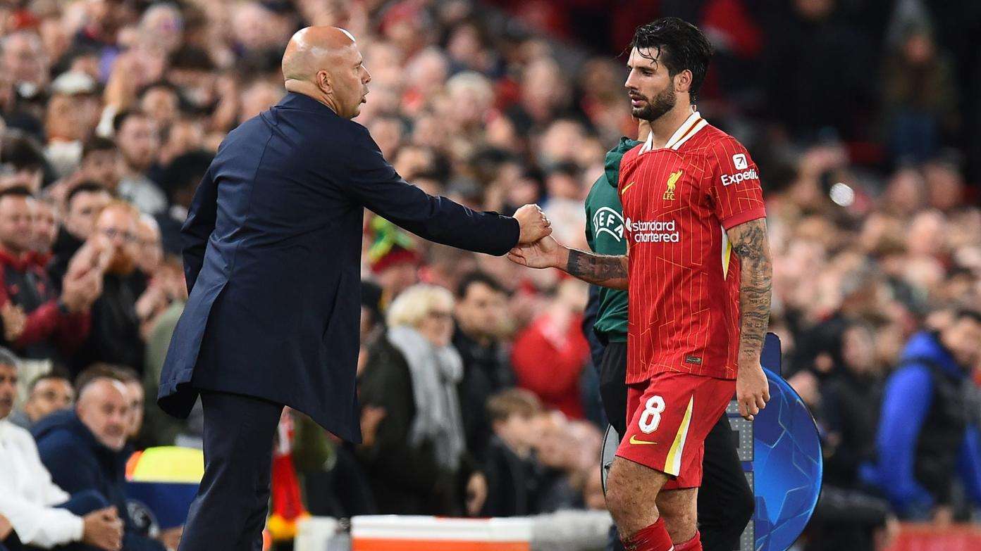 Slot Szoboszlai Dominik Liverpool