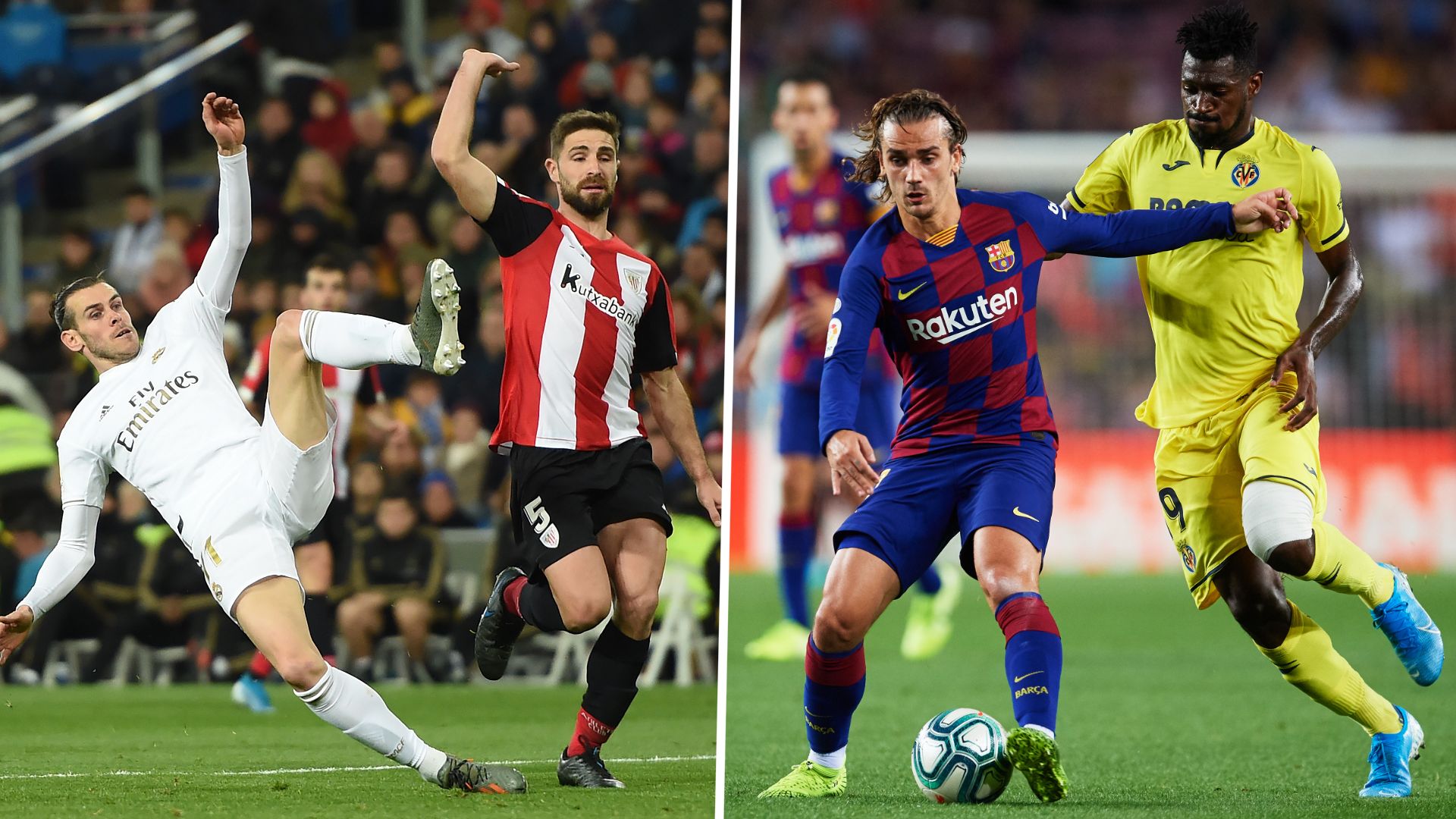 athletic bilbao real madrid villareal barcelona