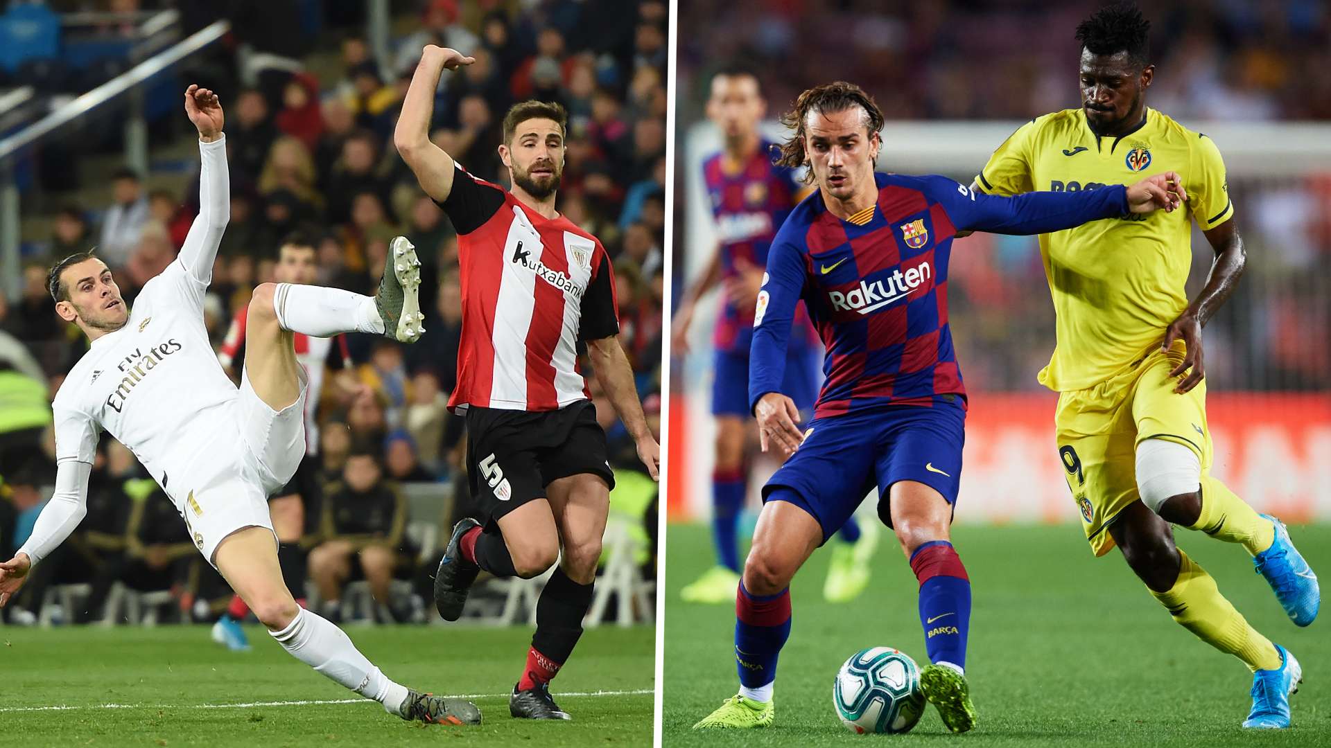 athletic bilbao real madrid villareal barcelona