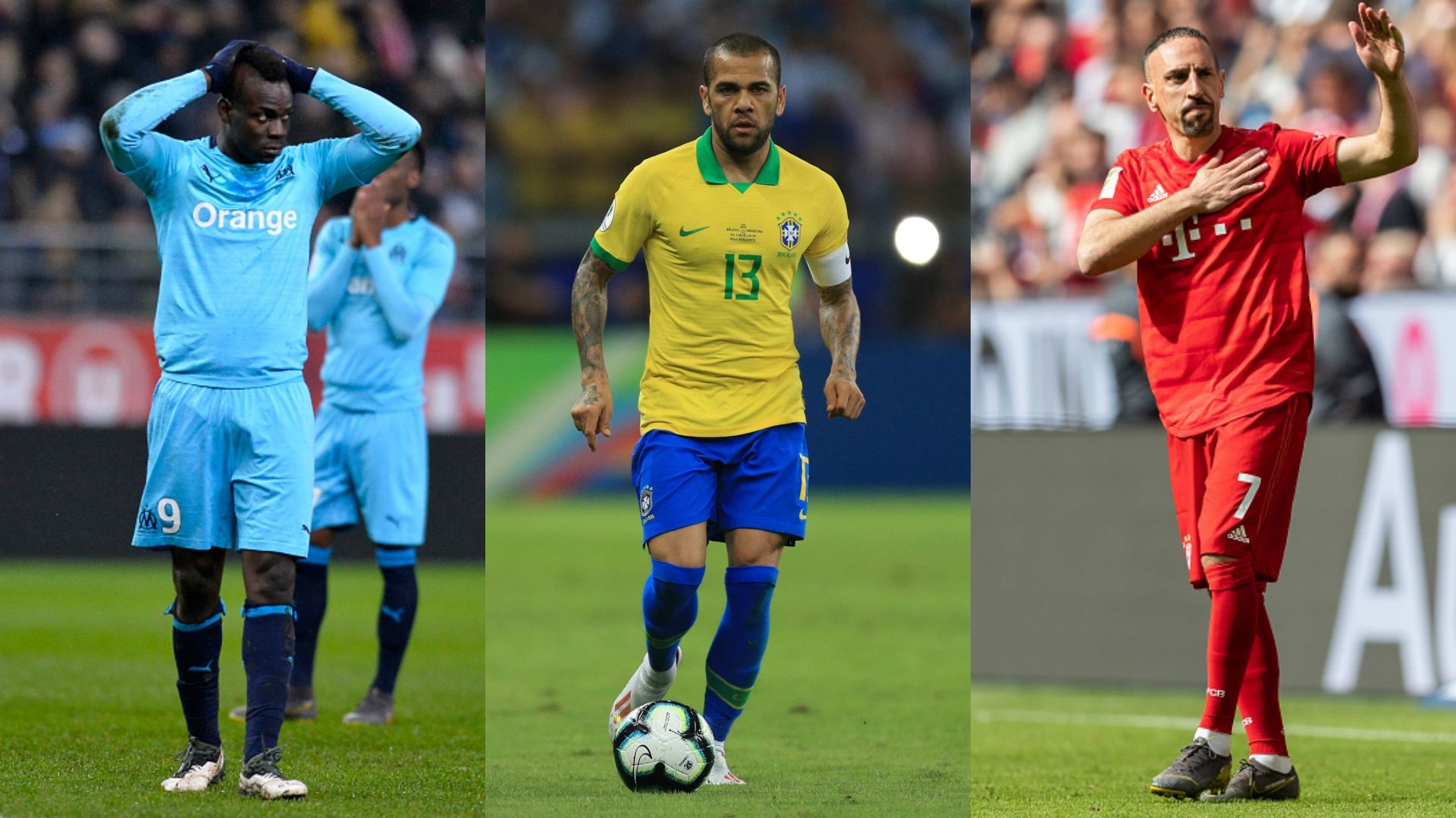 Balotelli - Alves - Ribery