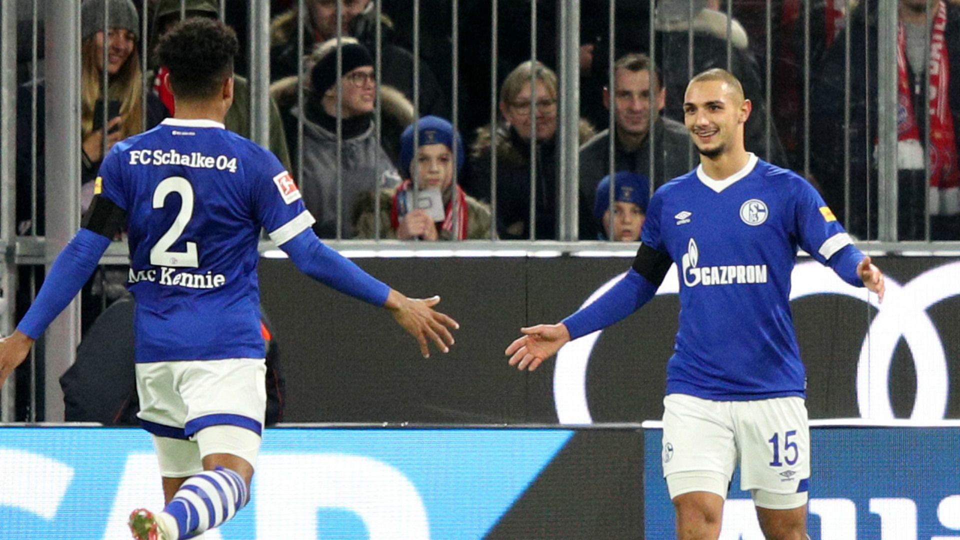 Ahmed Kutucu Weston McKennie Schalke Bayern 09022019