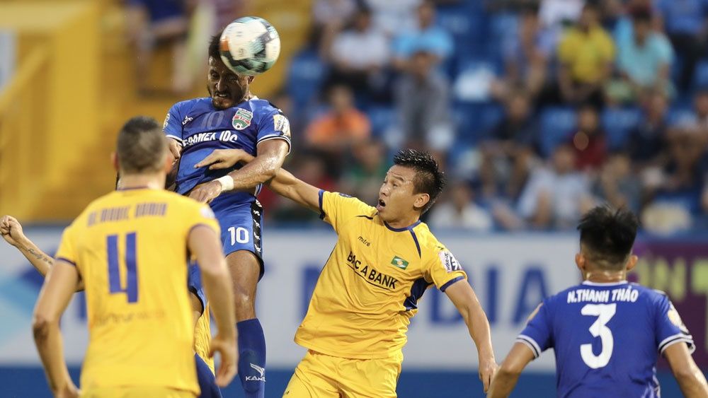 Tran Dinh Hoang Binh Duong vs Song Lam Nghe An - SLNA Round 23 V.League 2019