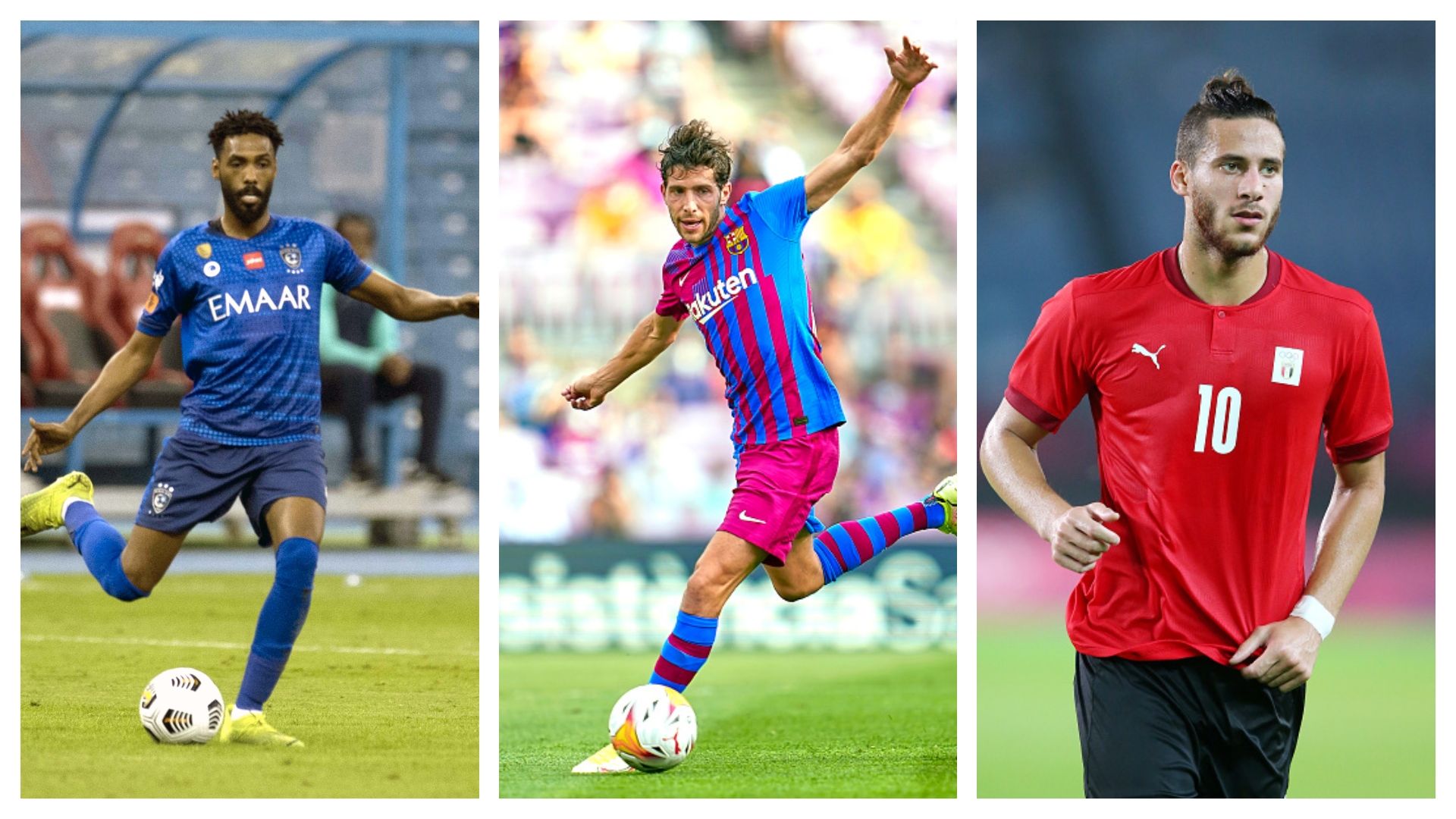 رمضان صبحي - سيرجي روبيرتو - محمد جحفلي