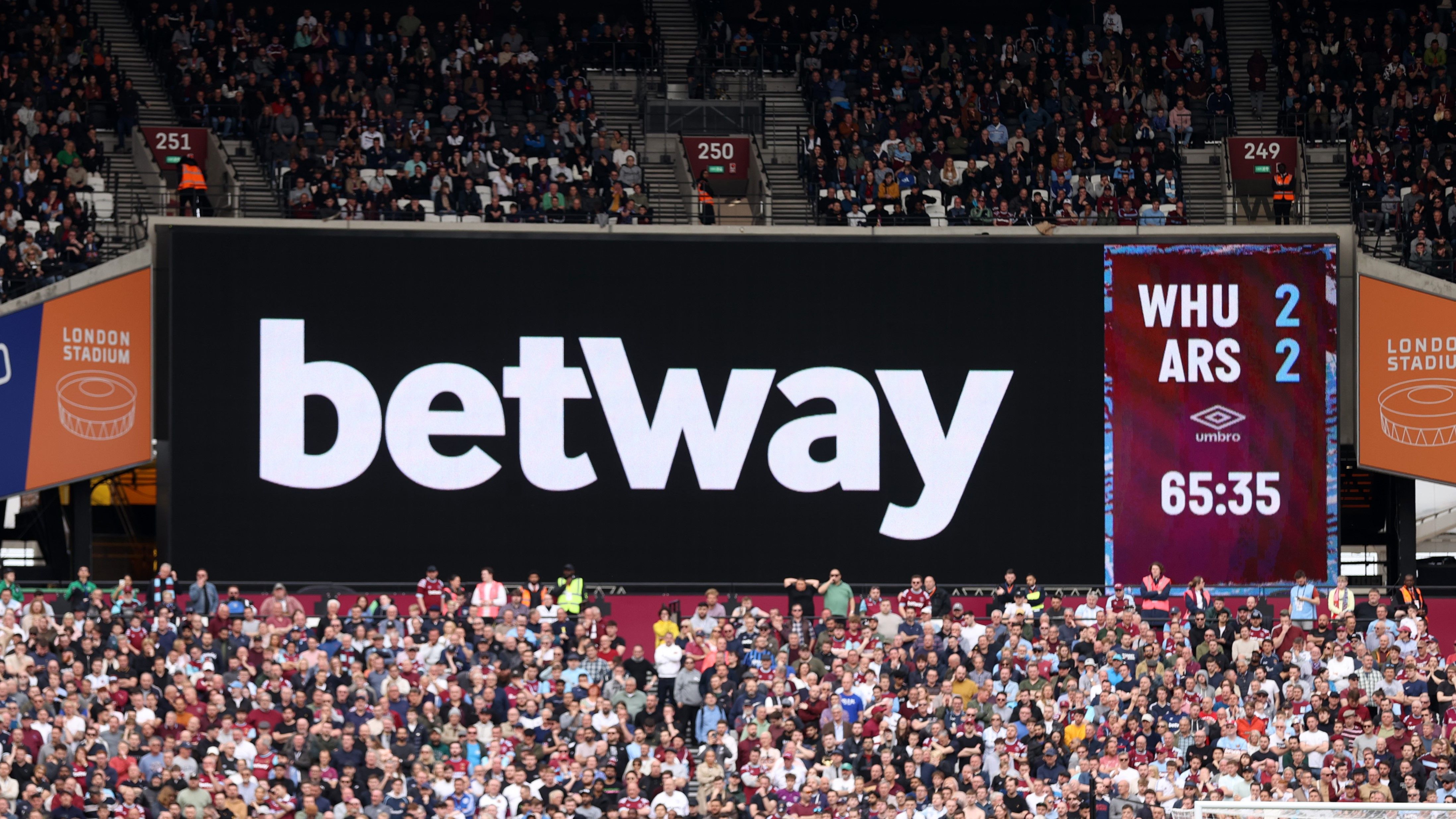 Betway West Ham London Stadium