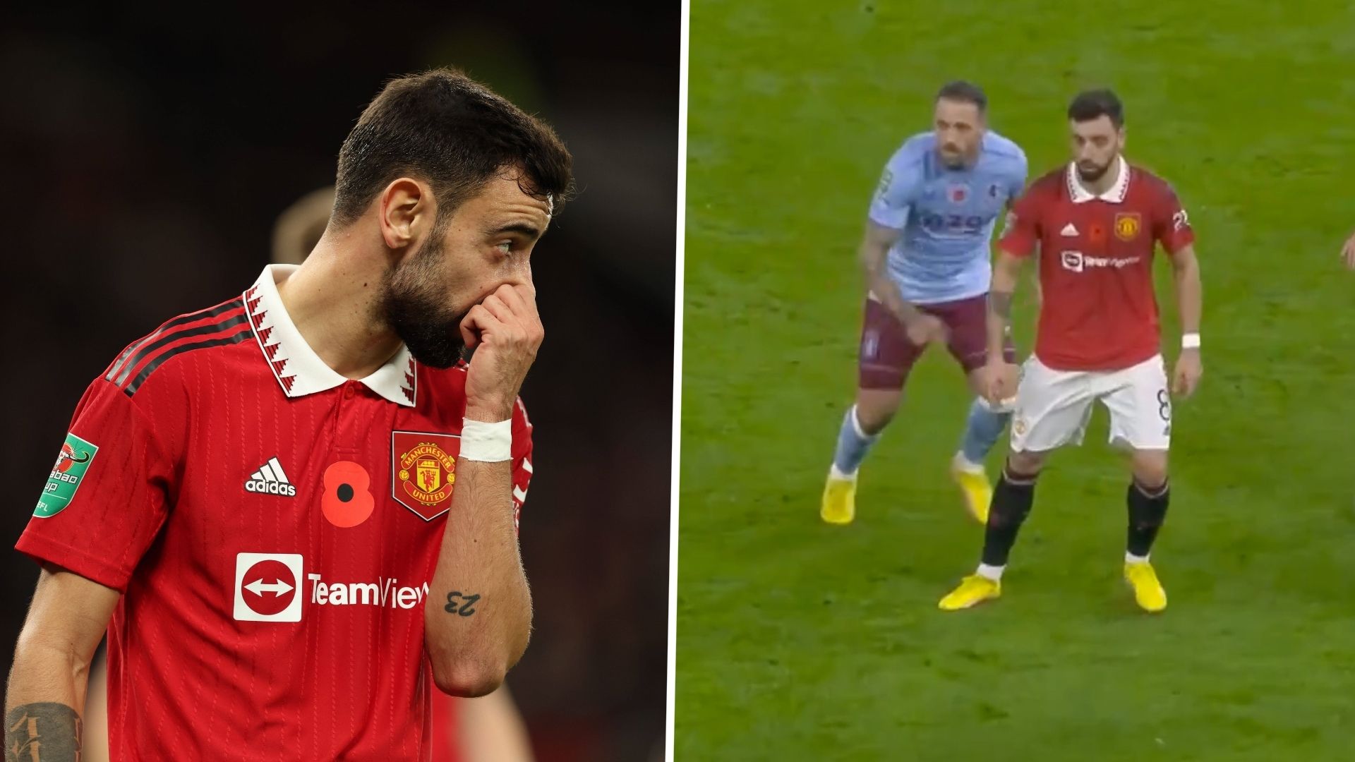 GFX Bruno Fernandes Manchester United Aston Villa