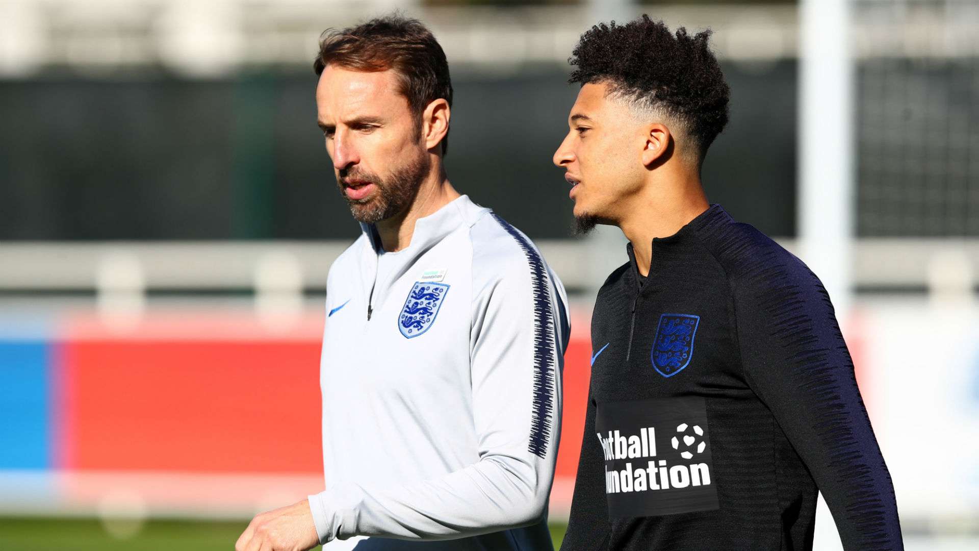 Gareth Southgate, Jadon Sancho, England, St George's Park, National Football Centre