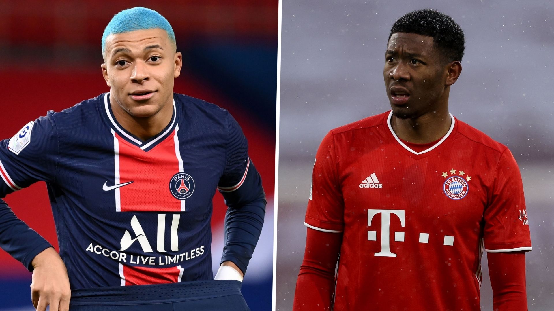 Kylian Mbappe David Alaba