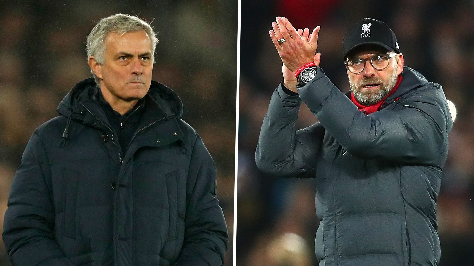 Jose Mourinho Jurgen Klopp Tottenham Liverpool