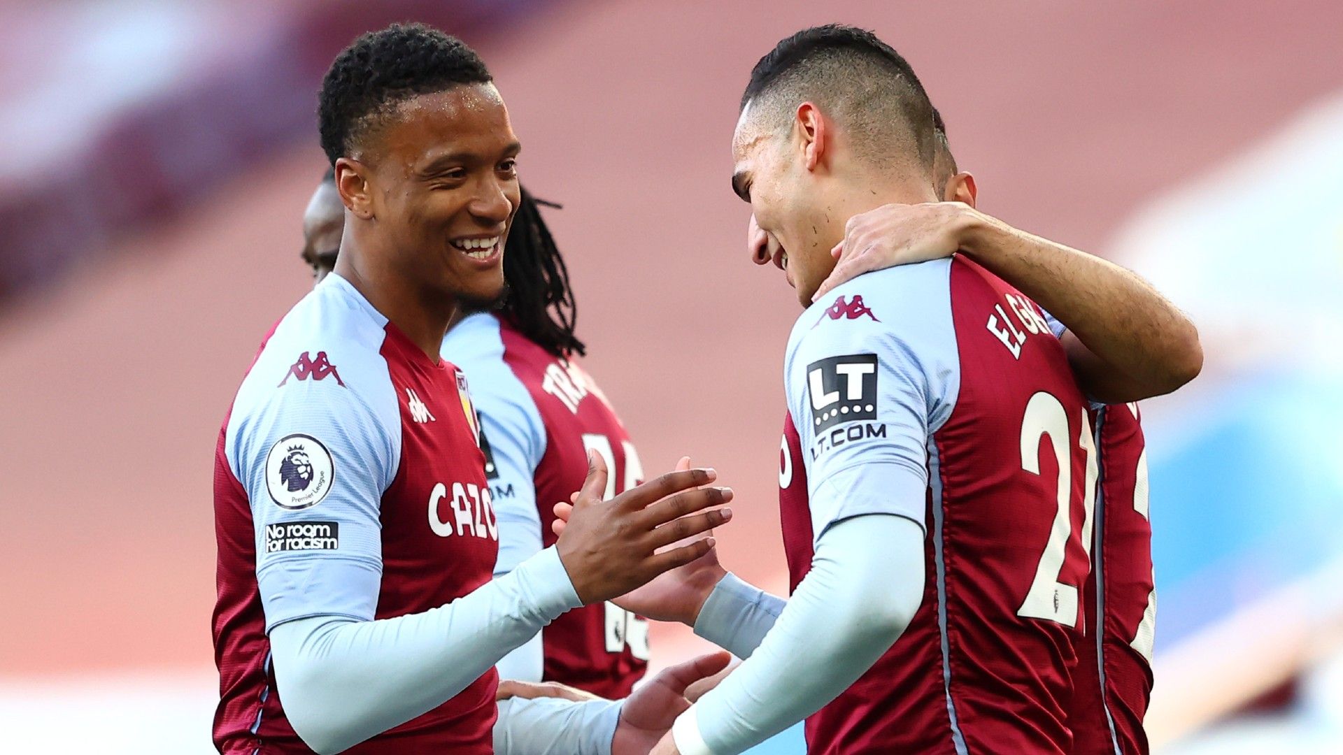 Ezri Konsa Anwar El Ghazi Aston Villa vs West Brom Premier League 2020-21