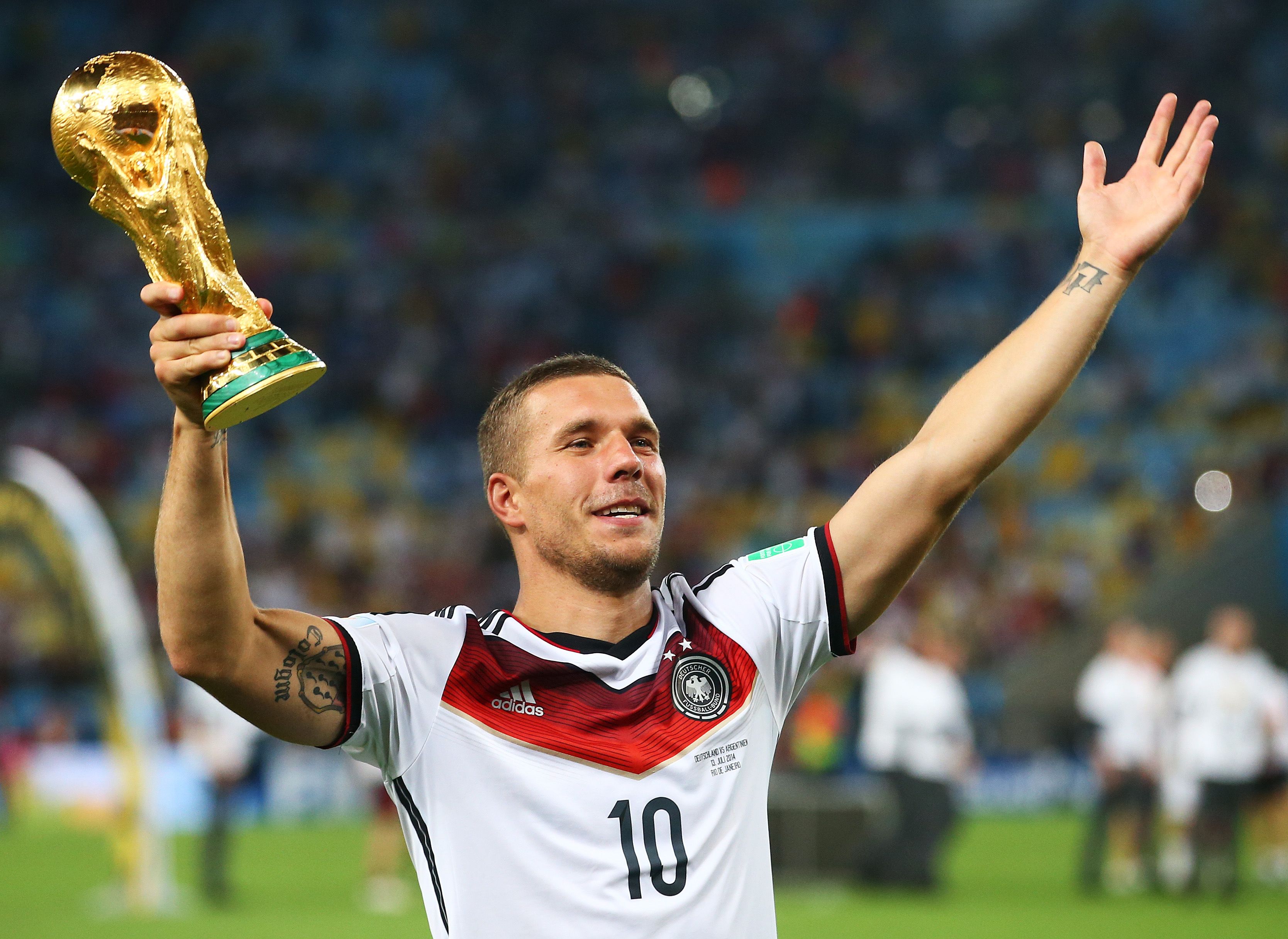 Podolski Alemanha Copa do Mundo 2014 Maracanã