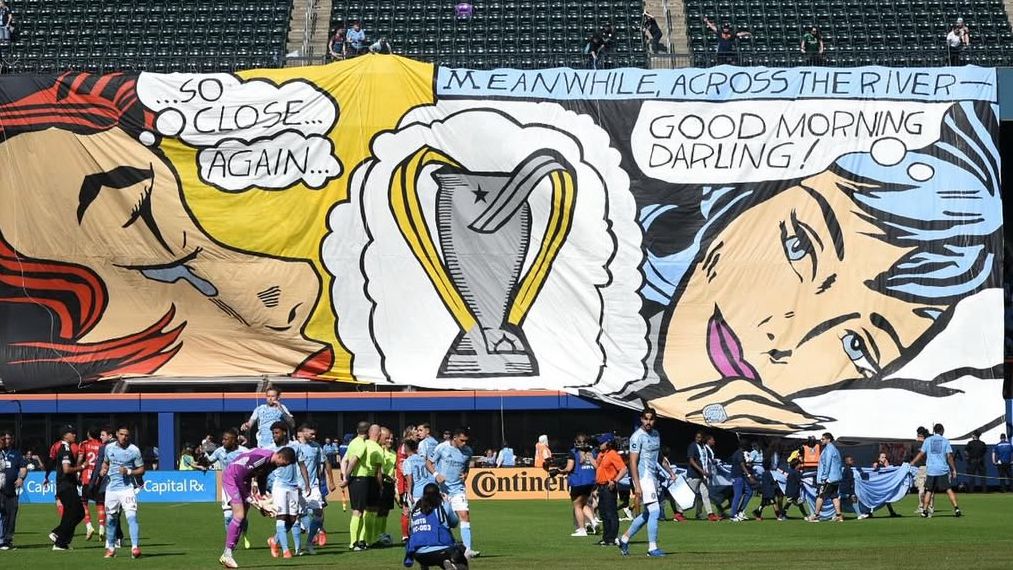 NYCFC Tifo