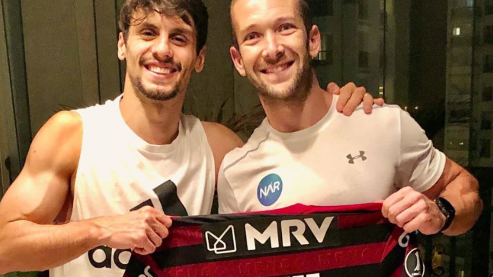 Rodrigo Caio personal trainer Flamengo 25 04 2020