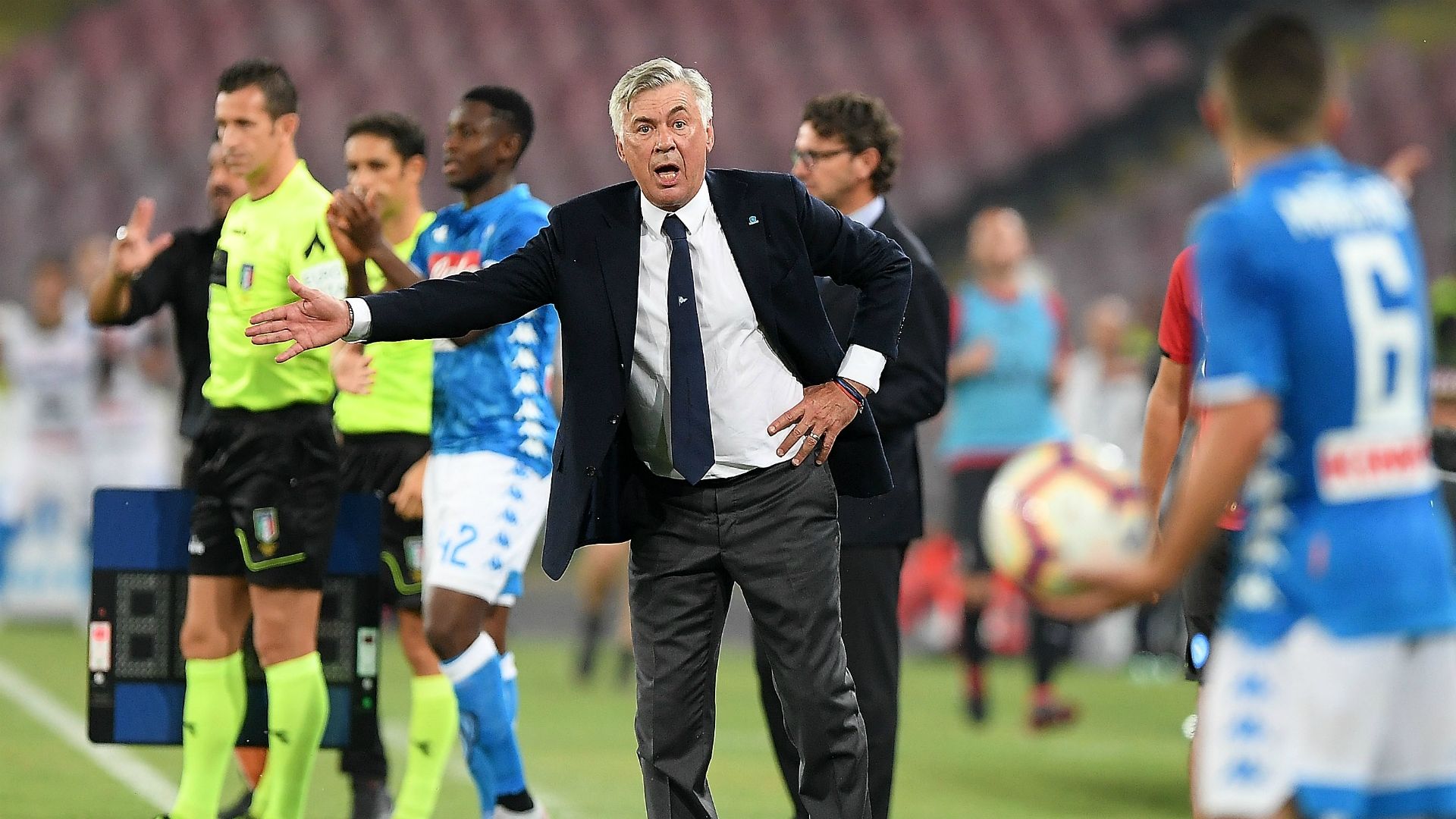 Ancelotti Napoli Milan