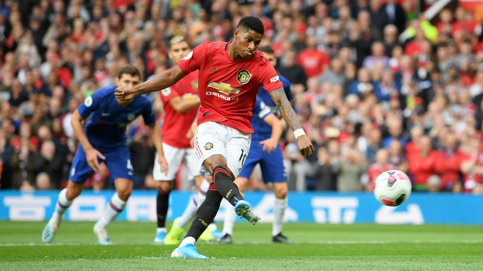 Marcus Rashford Man Utd vs Chelsea 2019-20