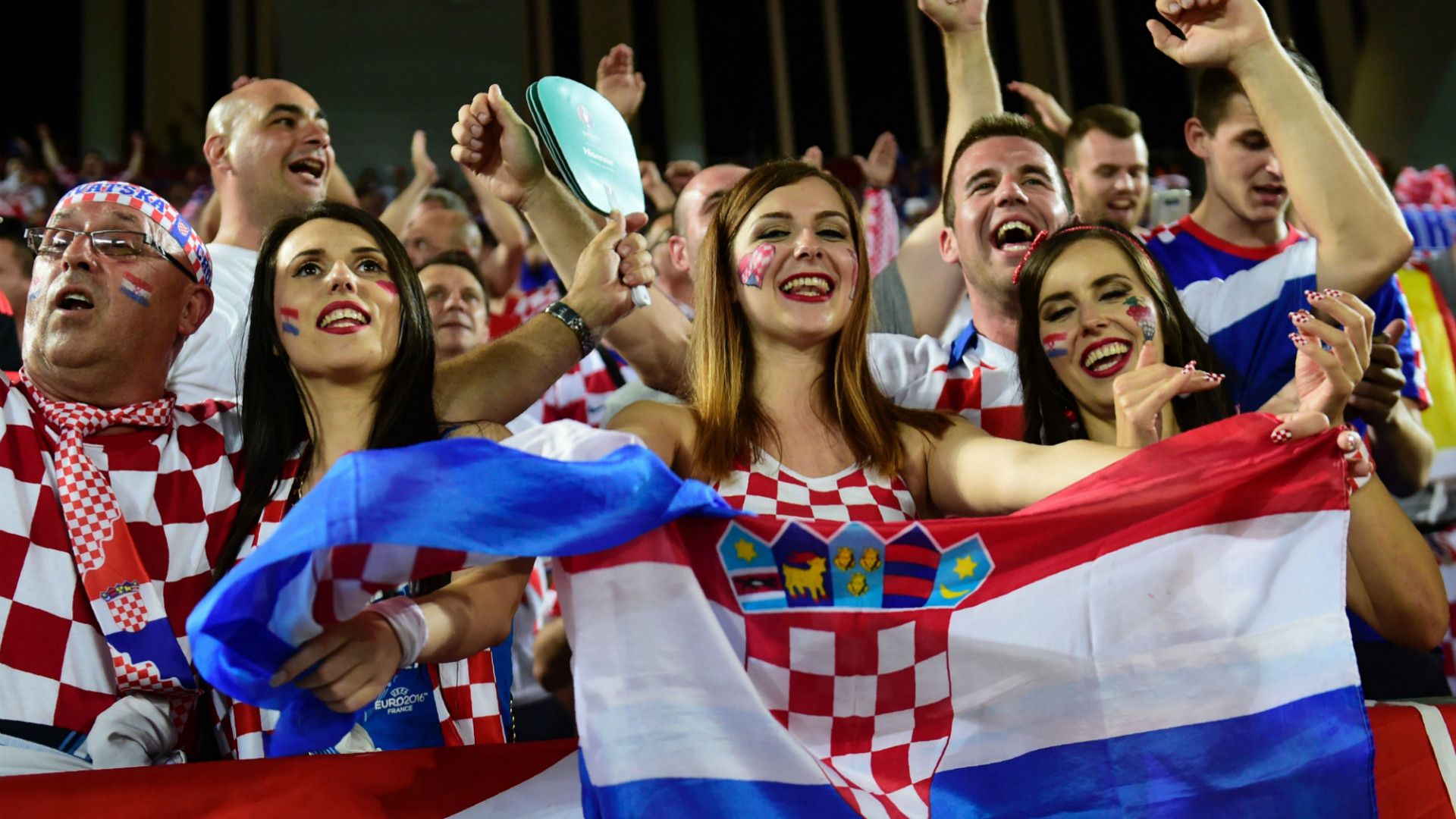 euro 2016 - Croatia fans