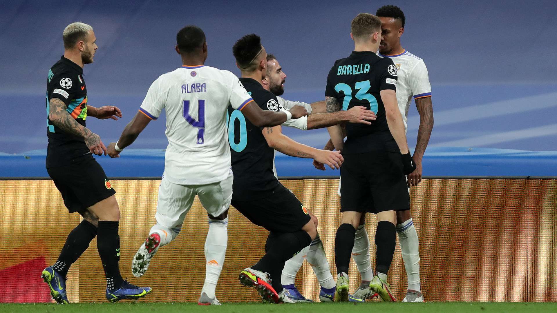 Barella Militao Real Madrid Inter Champions League