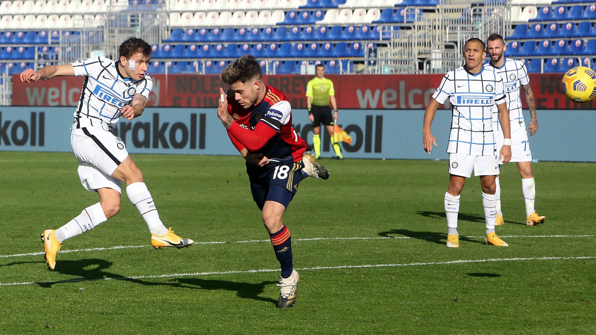 Barella Cagliari Inter Serie A
