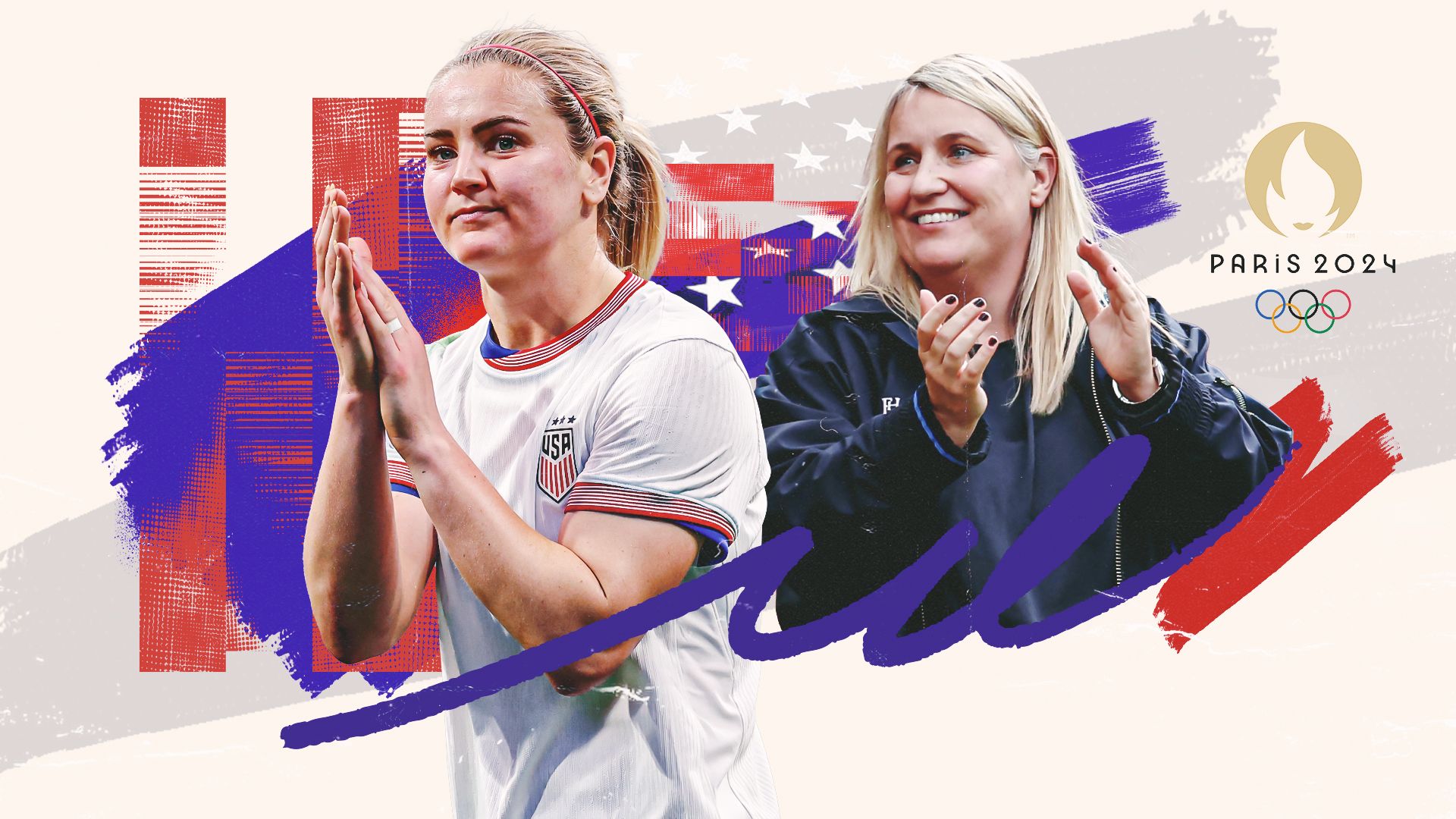 Lindsey Horan & Emma Hayes USWMT