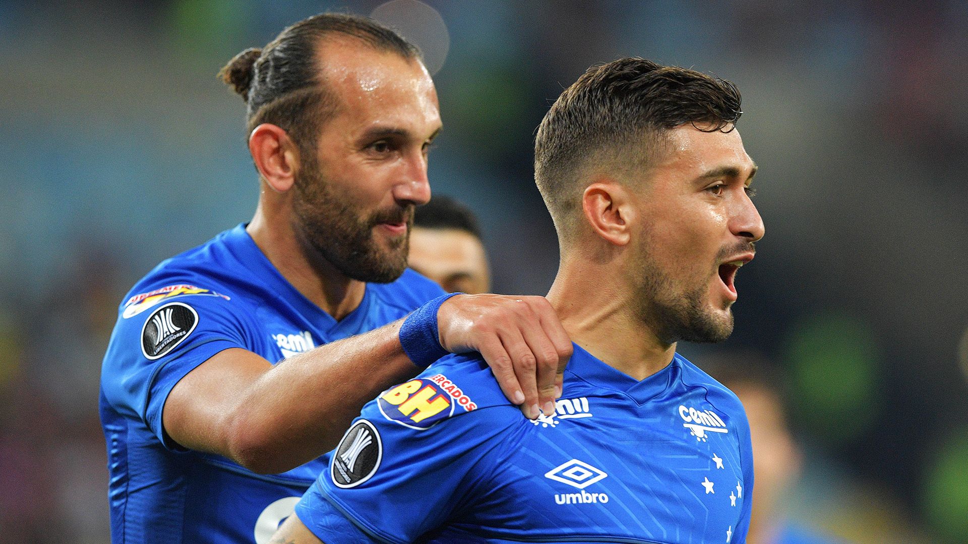 Arrascaeta Hernan Barcos Flamengo Cruzeiro Copa Libertadores 08082018