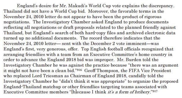 FIFA Report on Mr. Makudi