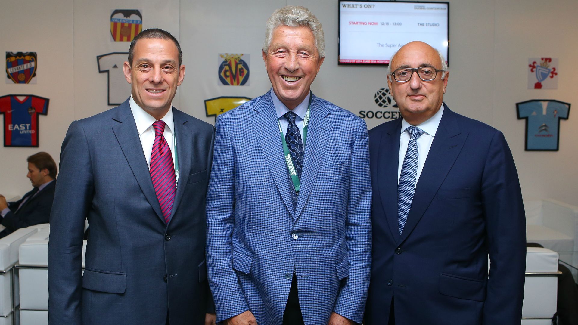 Jonathan Barnett, Gareth Bale's agent, during a Soccerex event