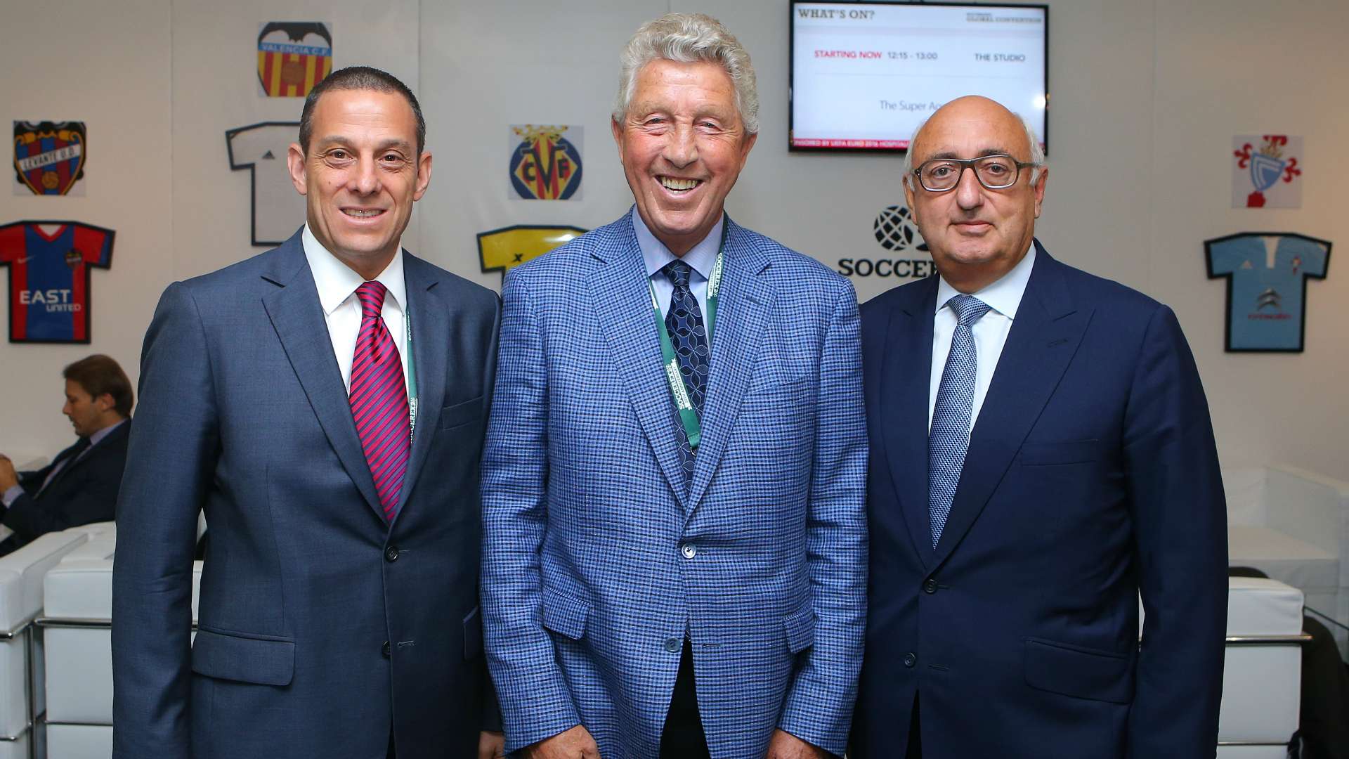 Jonathan Barnett, Gareth Bale's agent, during a Soccerex event