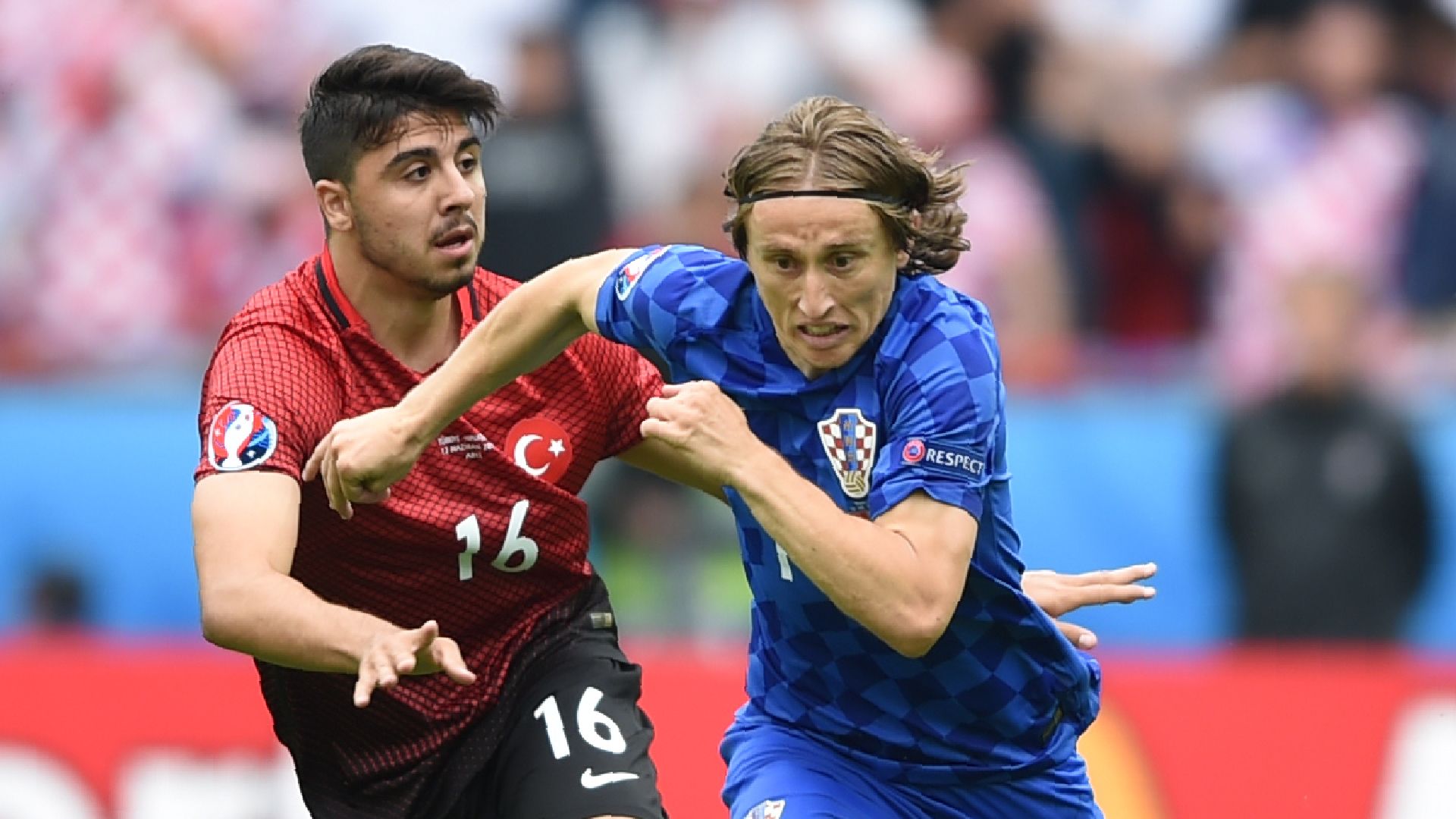 Ozan Tufan Luka Modric euro 2016 12062019