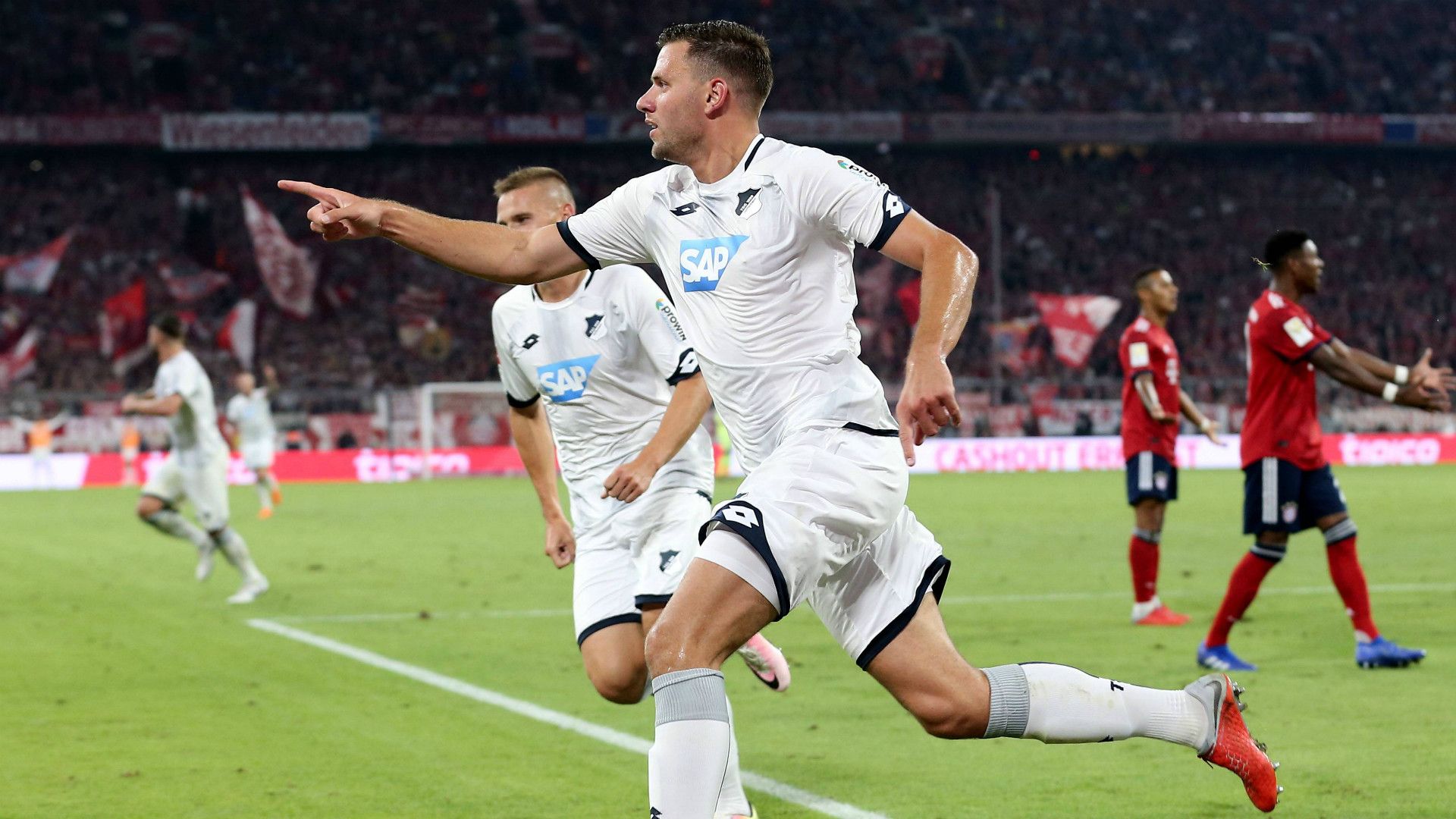 ONLY GERMAN Adam Szalai 1899 Hoffenheim FC Bayern 24082018