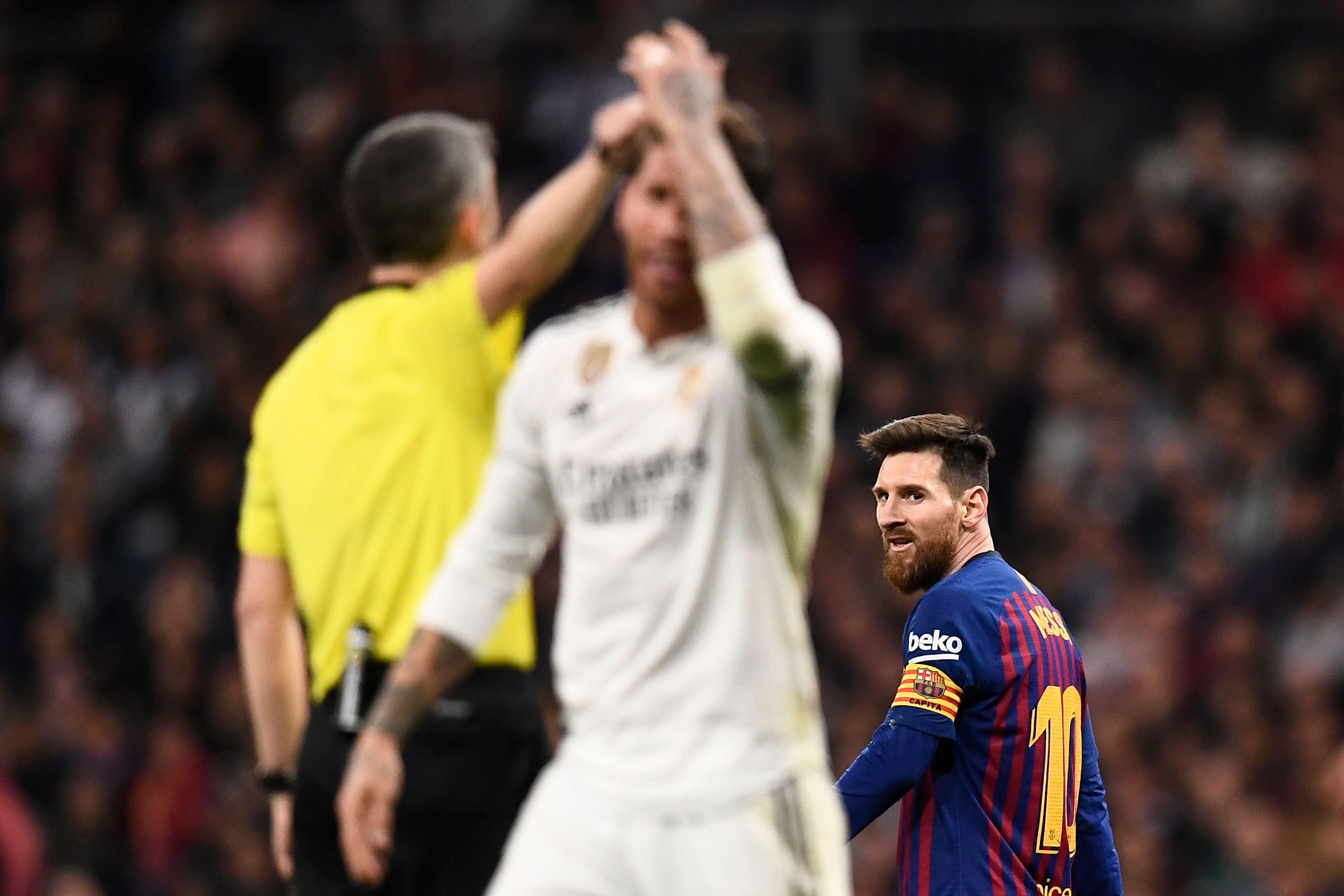 Messi Real Madrid Barcelona Juiz