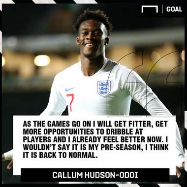Callum Hudson-Odoi England quote GFX