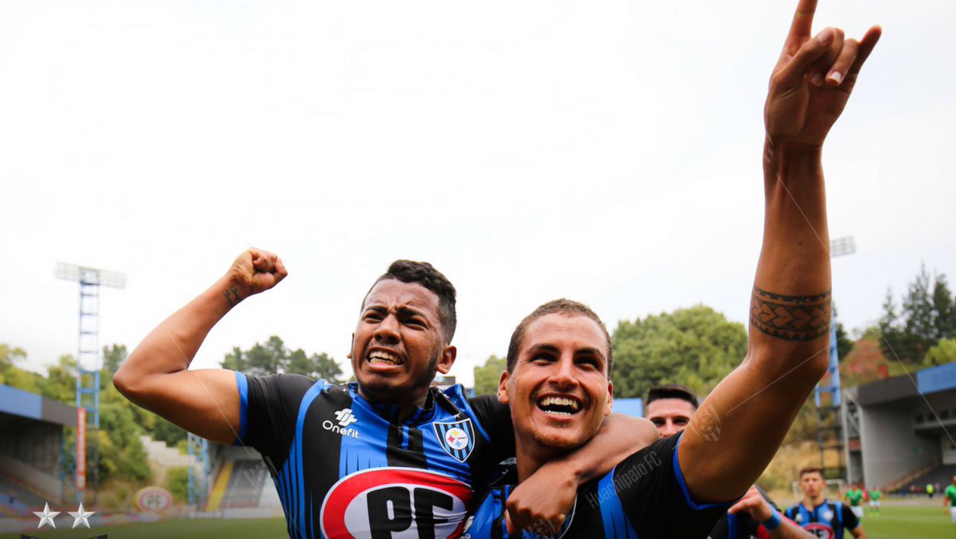 090319 Huachipato Audax Italiano Brayan Palmezano Alexander Succar