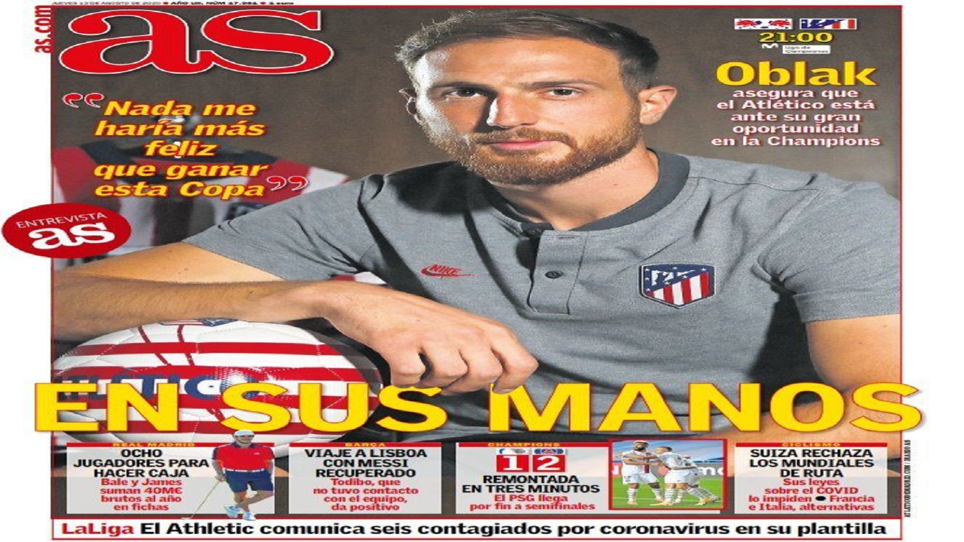 newspapers 13 Aug AS