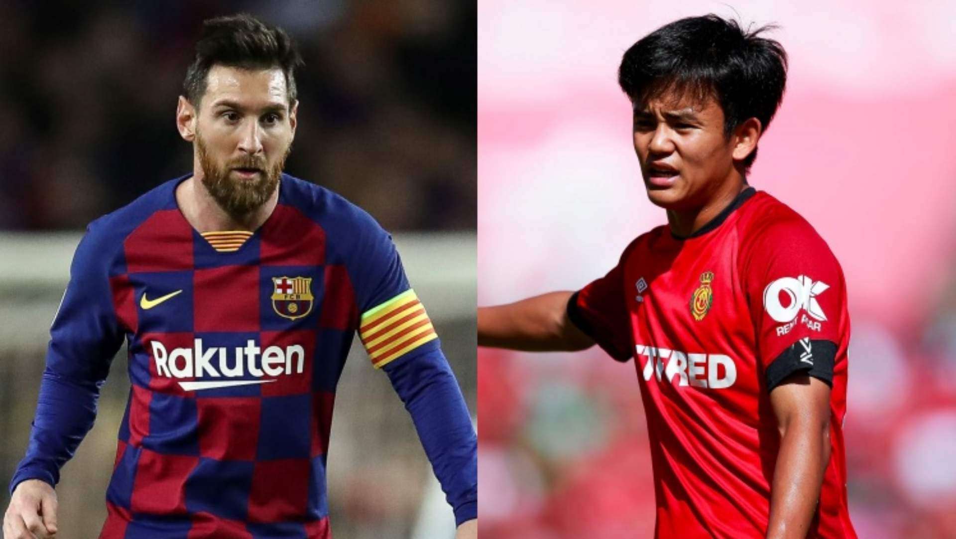 Lionel messi Barcelona Takefusa Kubo Mallorca 2019-20