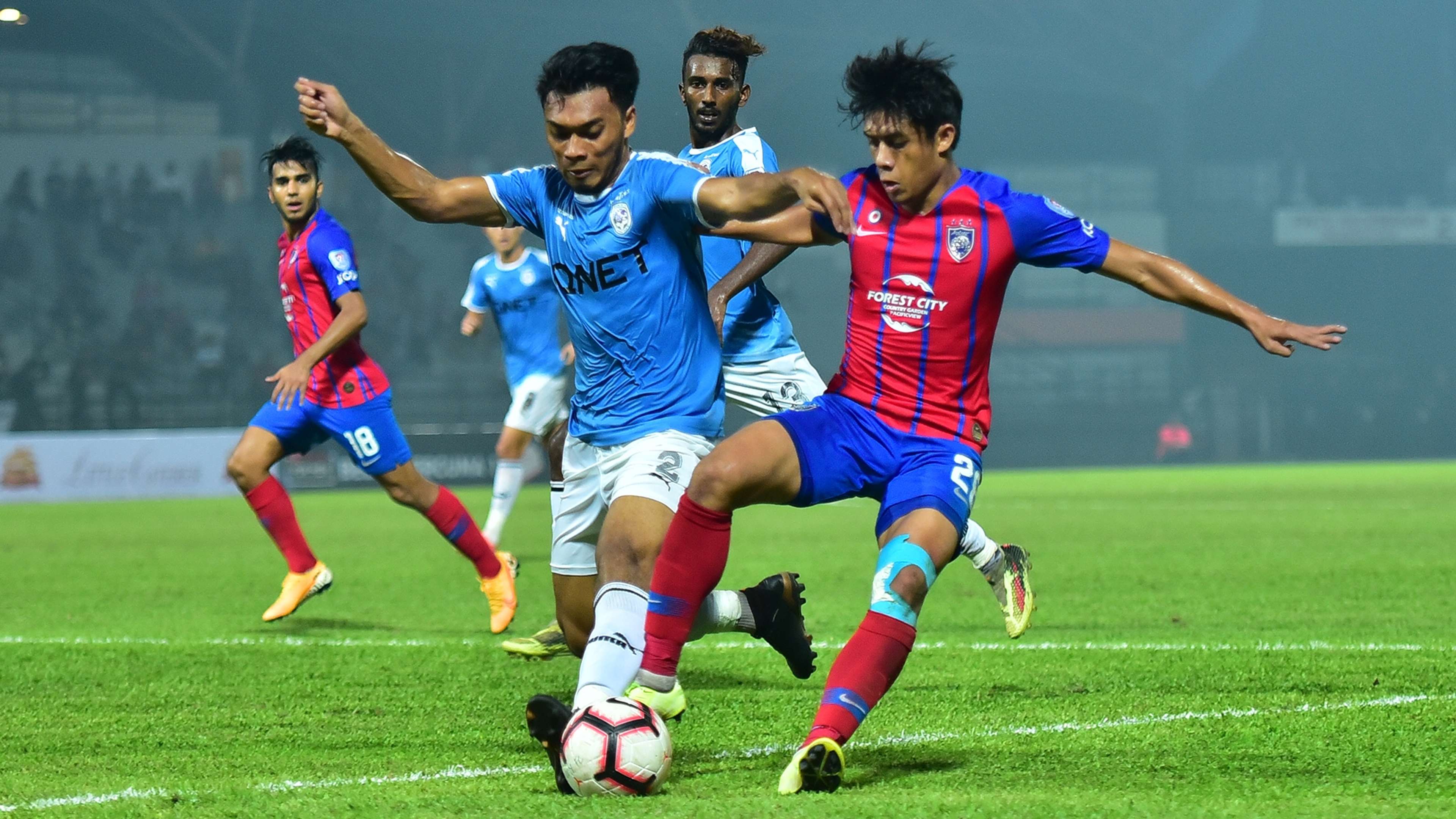 Annas Rahmat, Syafiq Ahmad, Petaling Jaya City FC v Johor Darul Ta'zim, Malaysia Cup, 13 Sep 2019