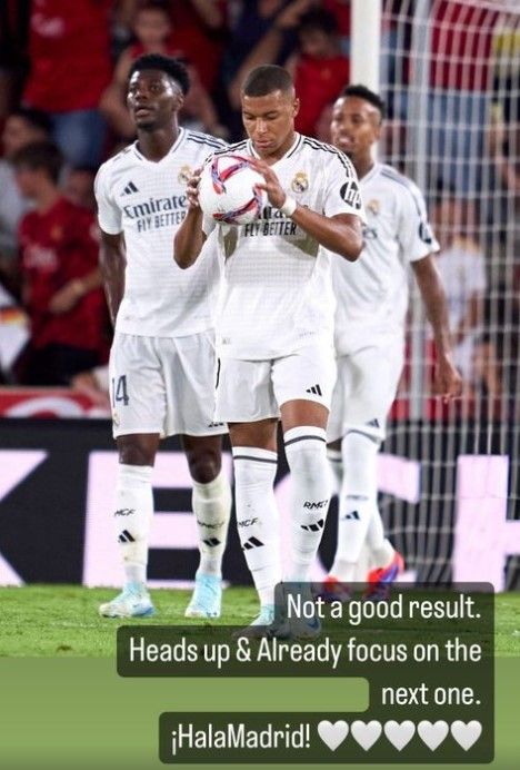 Kylian Mbappe Mallorca not good result