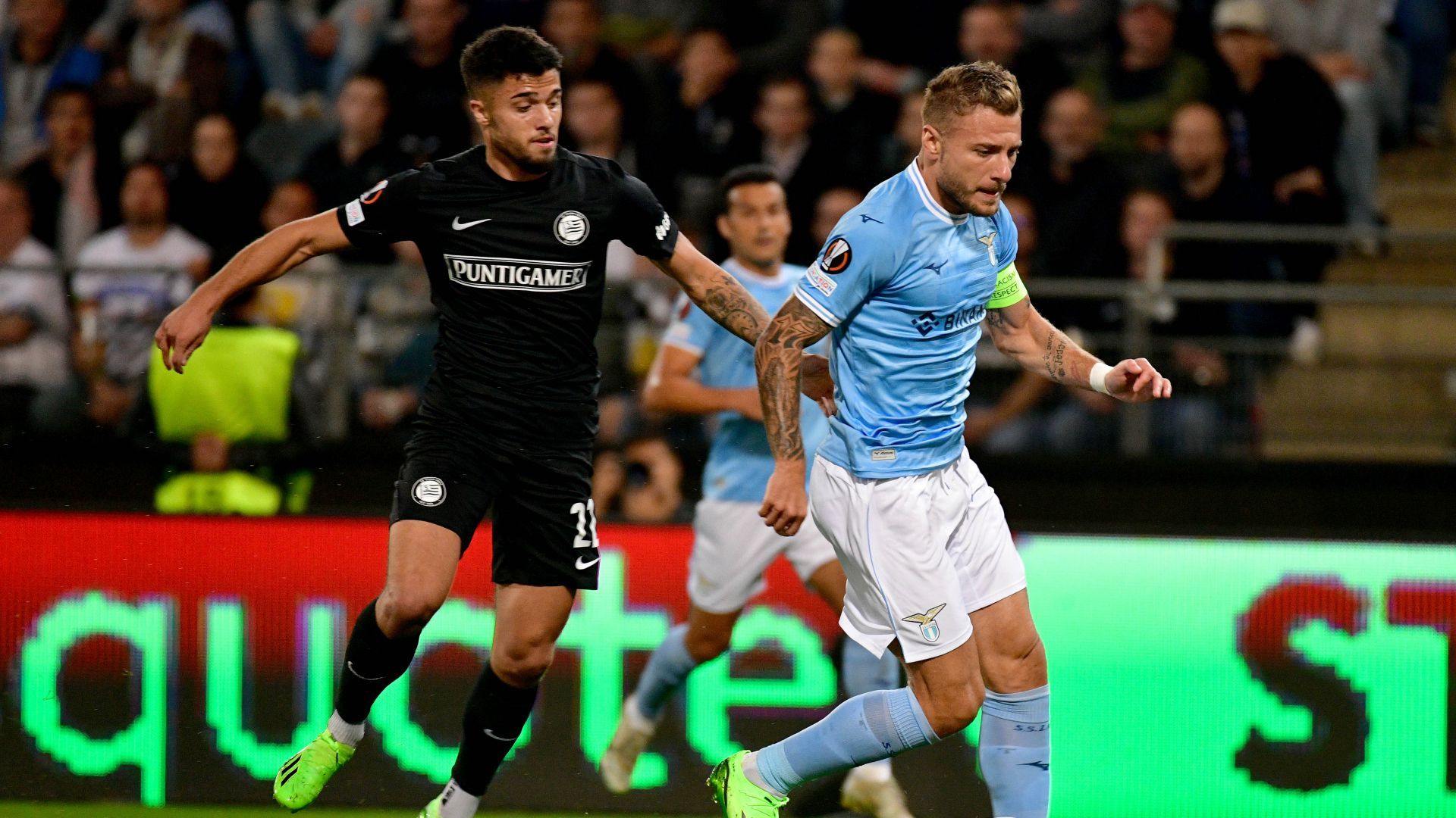 Ciro Immobile Sturm Graz Lazio Europa League