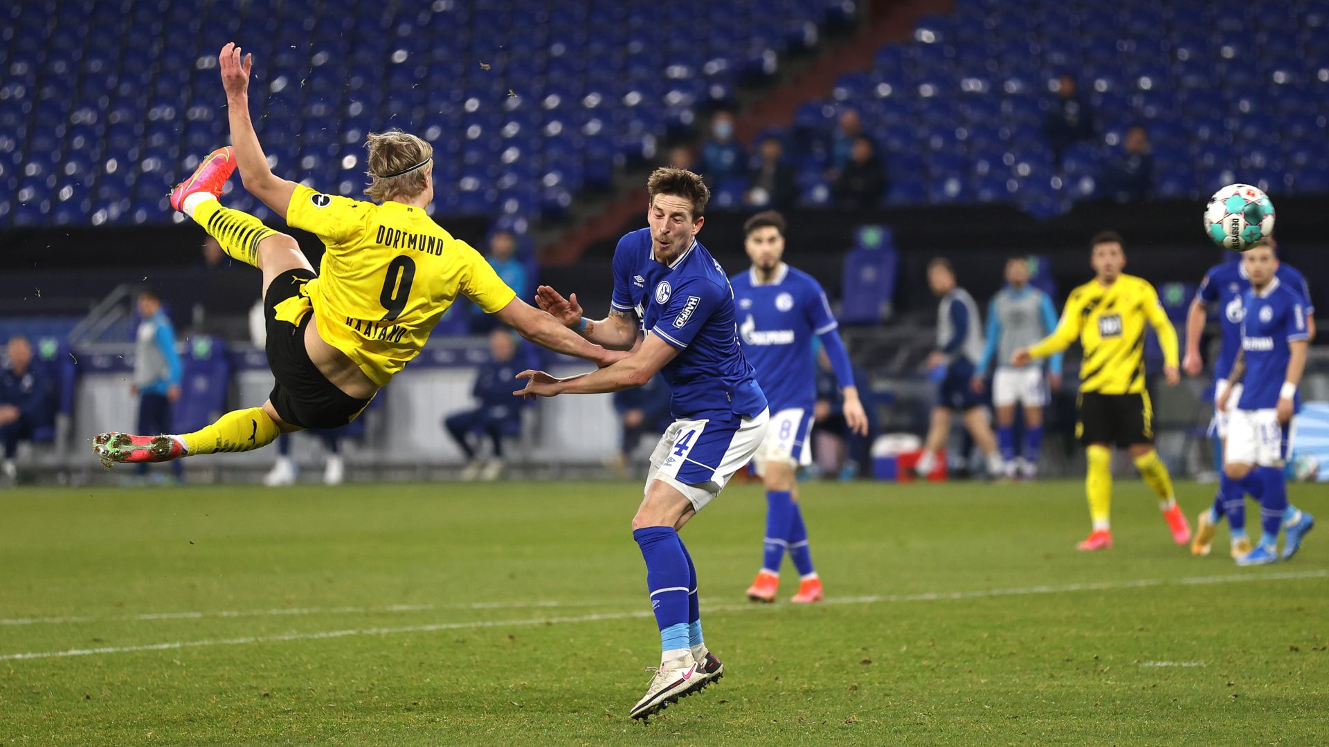 Haaland - Schalke Borussia Dortmund