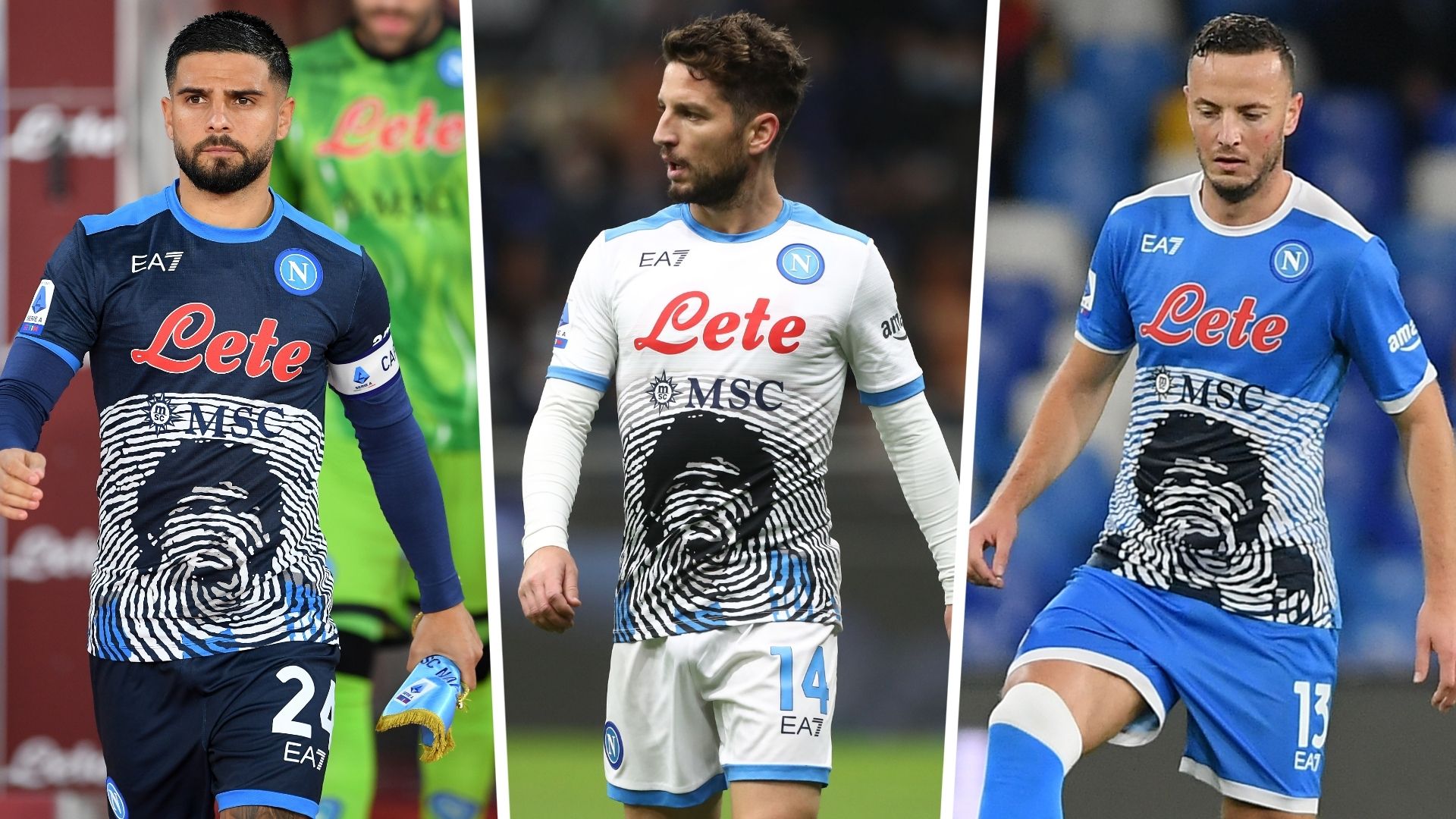 Napoli 2021/2022 - Maradona game shirt special edition