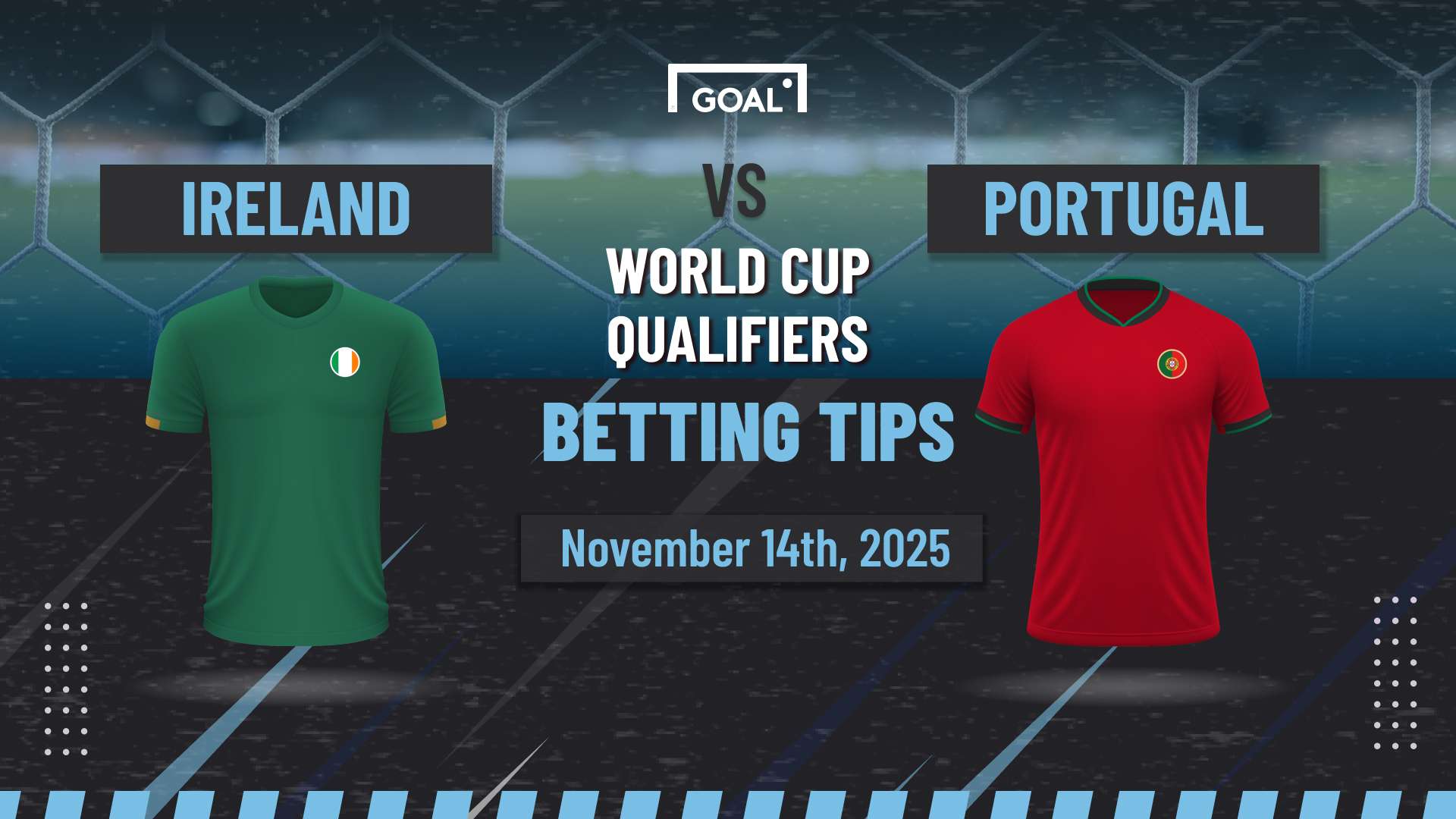 Republic of Ireland vs Portugal predictions