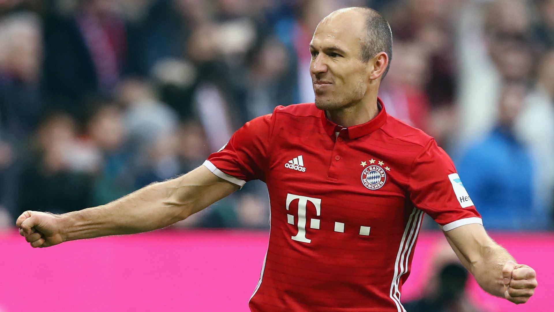 ARJEN ROBBEN BAYERN MUNCHEN  GERMAN BUNDESLIGA 10122016