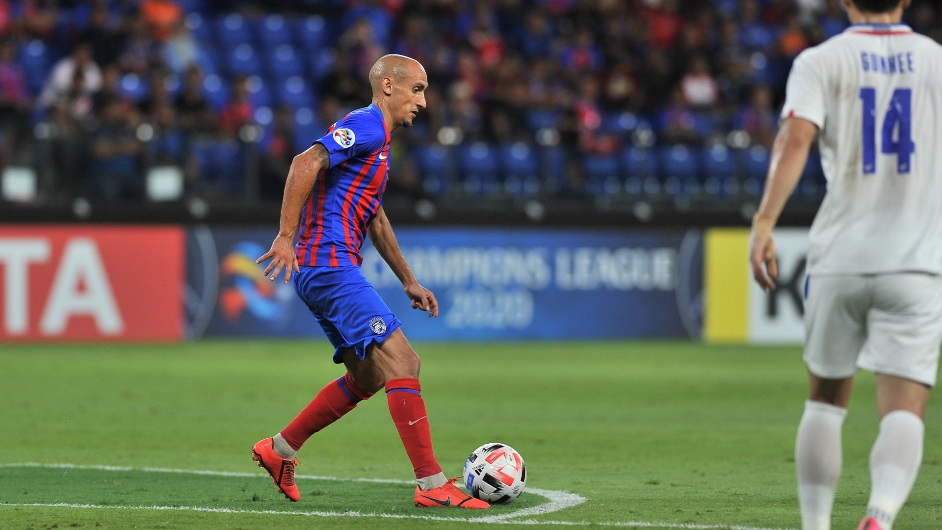 Natxo Insa, Johor Darul Ta'zim v Suwon Bluewings, AFC Champions League, 3 Mar 2020