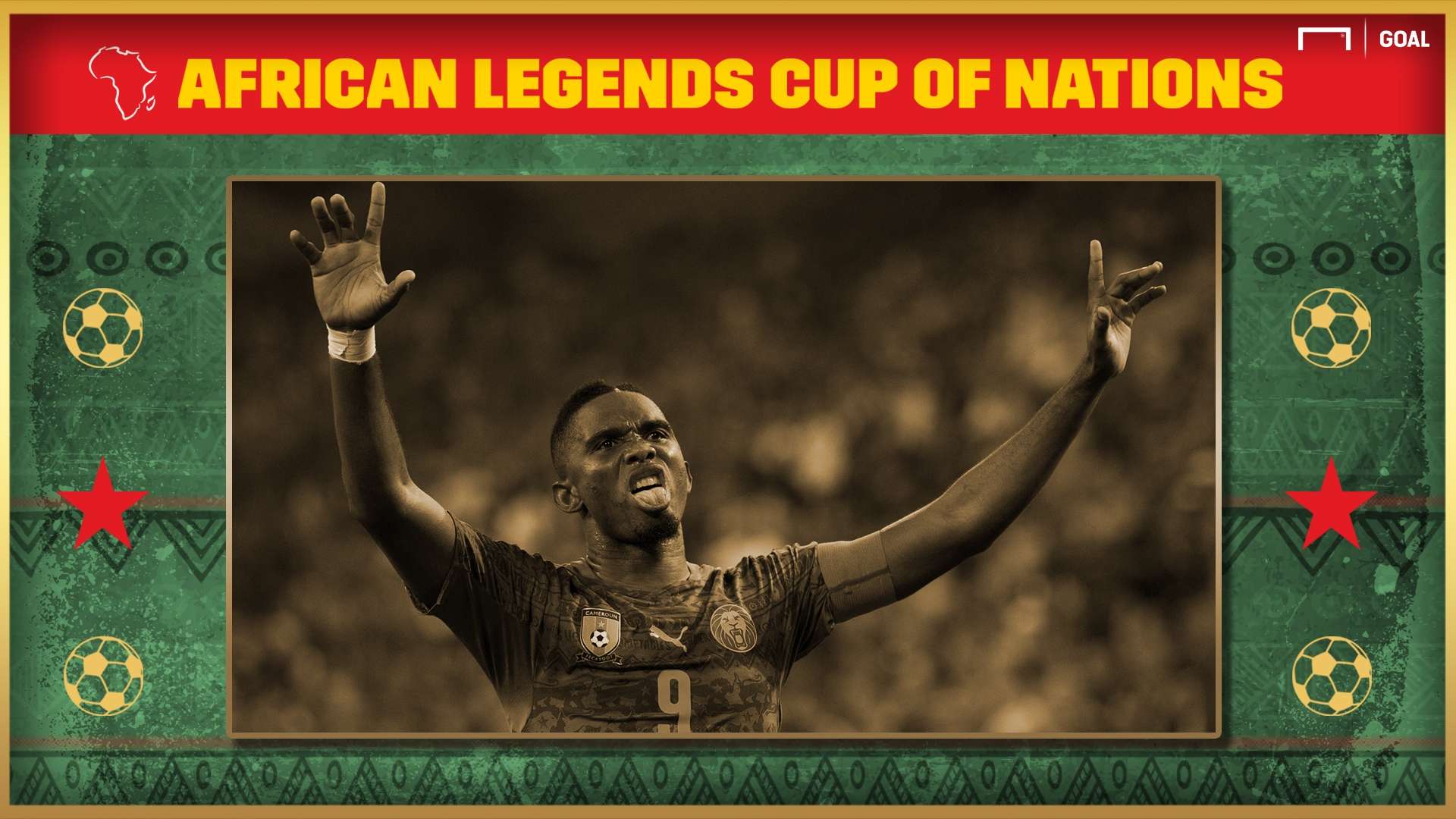 African Legends Cup of Nations: Eto'o