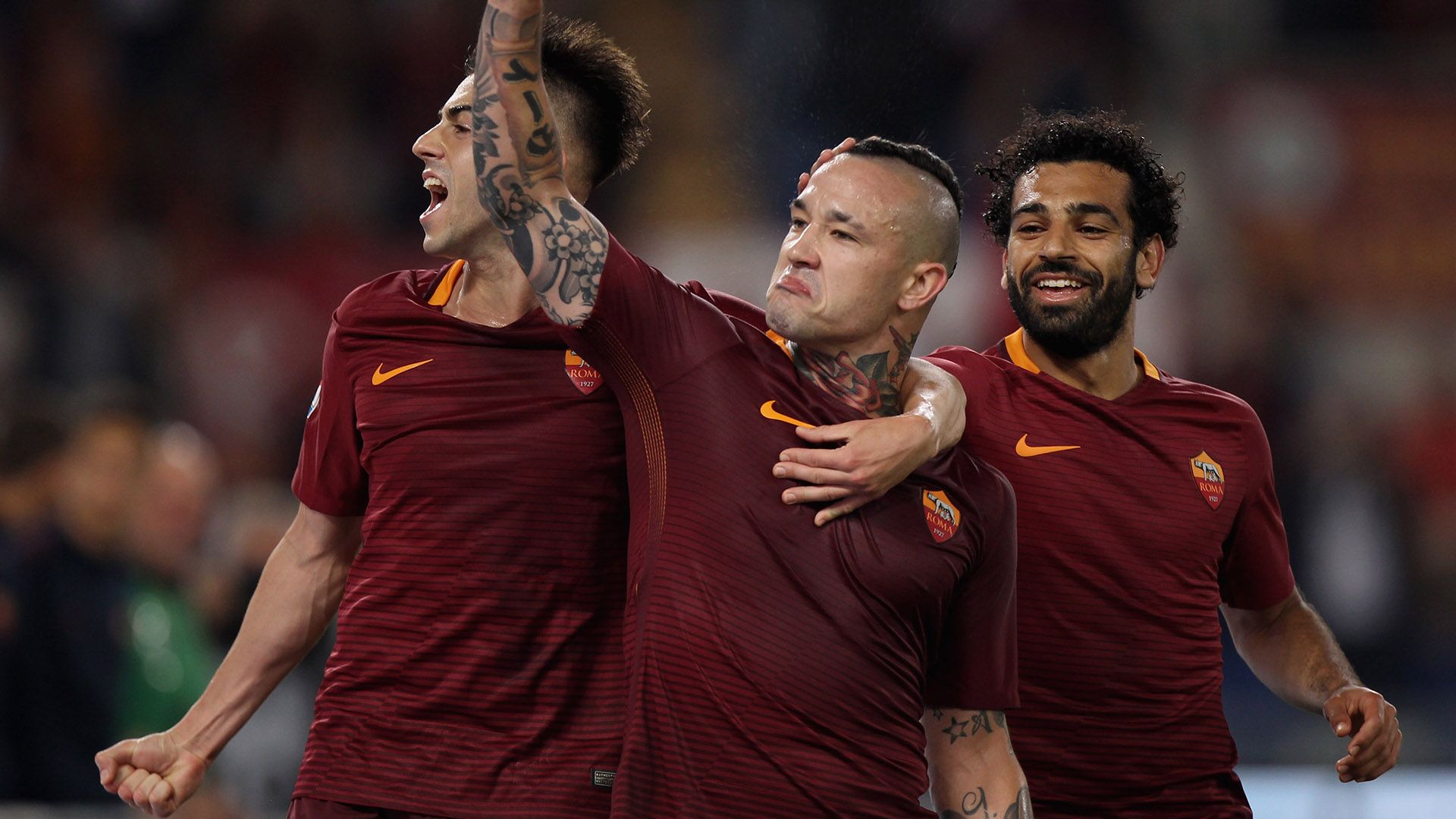 Radja Nainggolan Roma Juventus Serie A