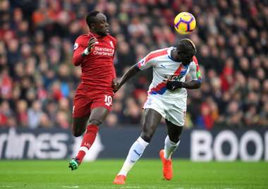 Sadio Mane Liverpool vs Crystal Palace EPL 190119