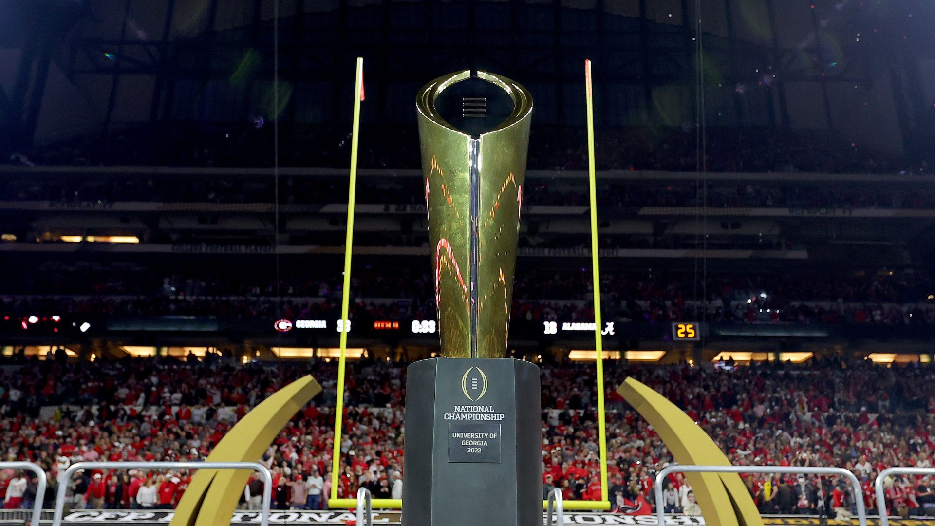College Football Playoff Trophy