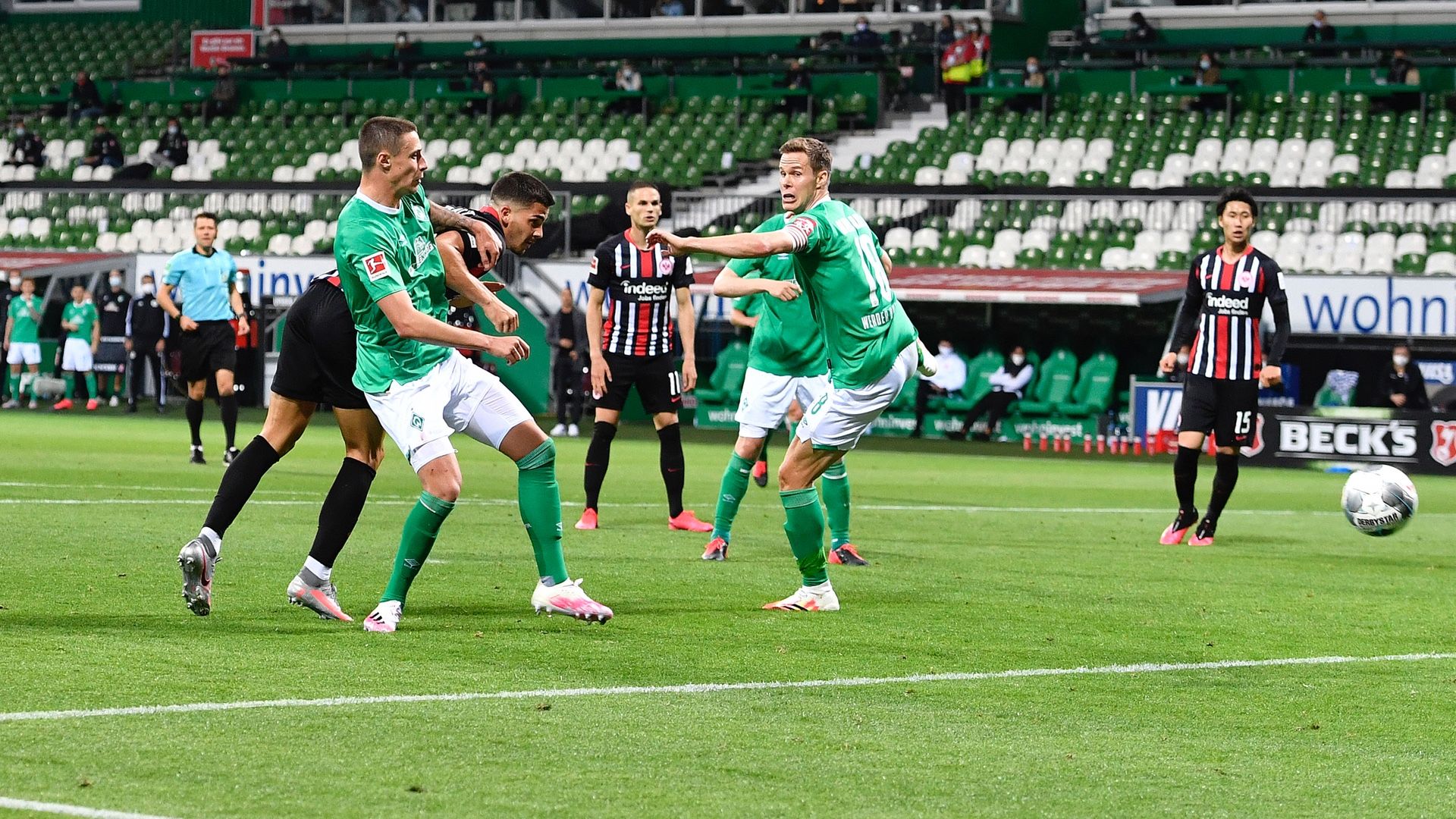 ONLY GERMANY Andre Silva Werder Bremen Eintracht Frankfurt Bundesliga 2020