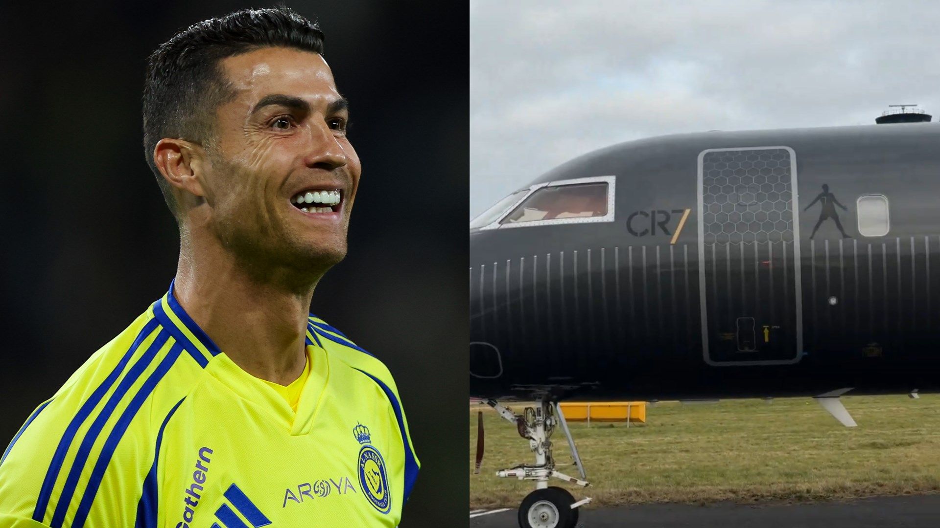 Pesawat Cristiano Ronaldo Seharga £61 Juta ‘Terdampar’ Di Manchester! Tak Bisa Terbang Karena Ada Retak Di Kaca Di Tengah Rumor Kepulangannya Ke Manchester United