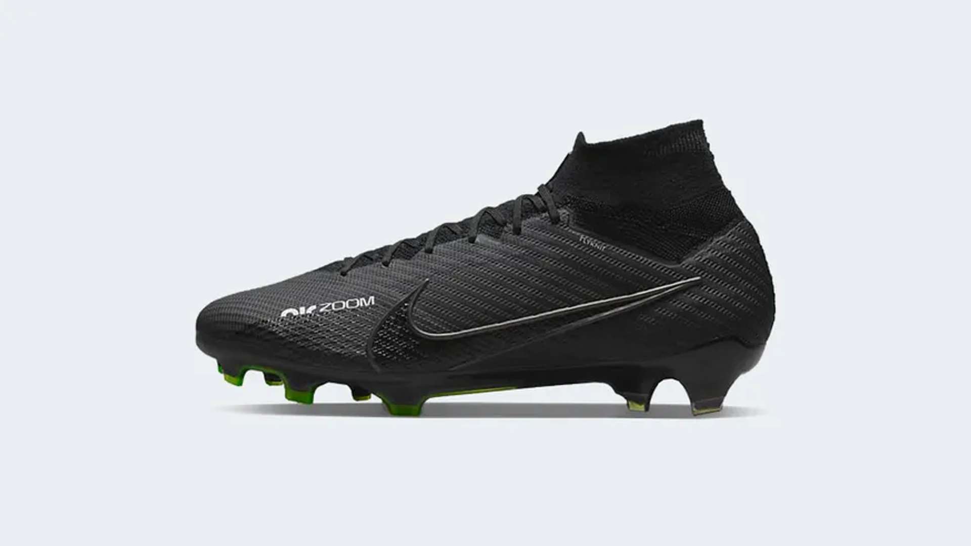 All black mens football boots discount